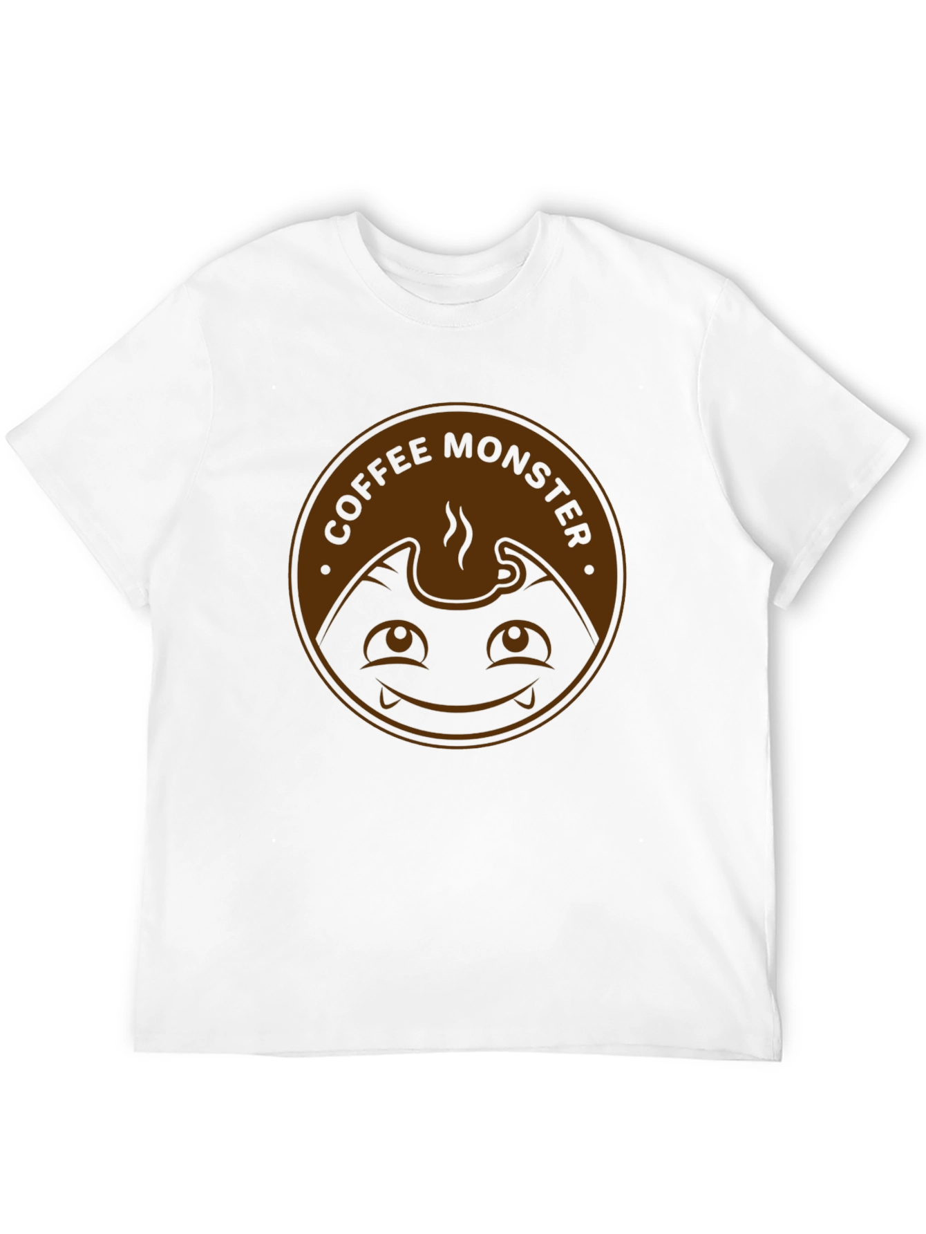 Coffee Monster Graphic Tee - Black T-Shirt