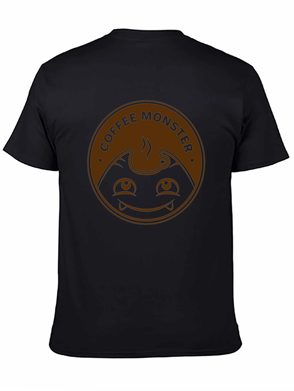 Coffee Monster Graphic Tee - Black T-Shirt