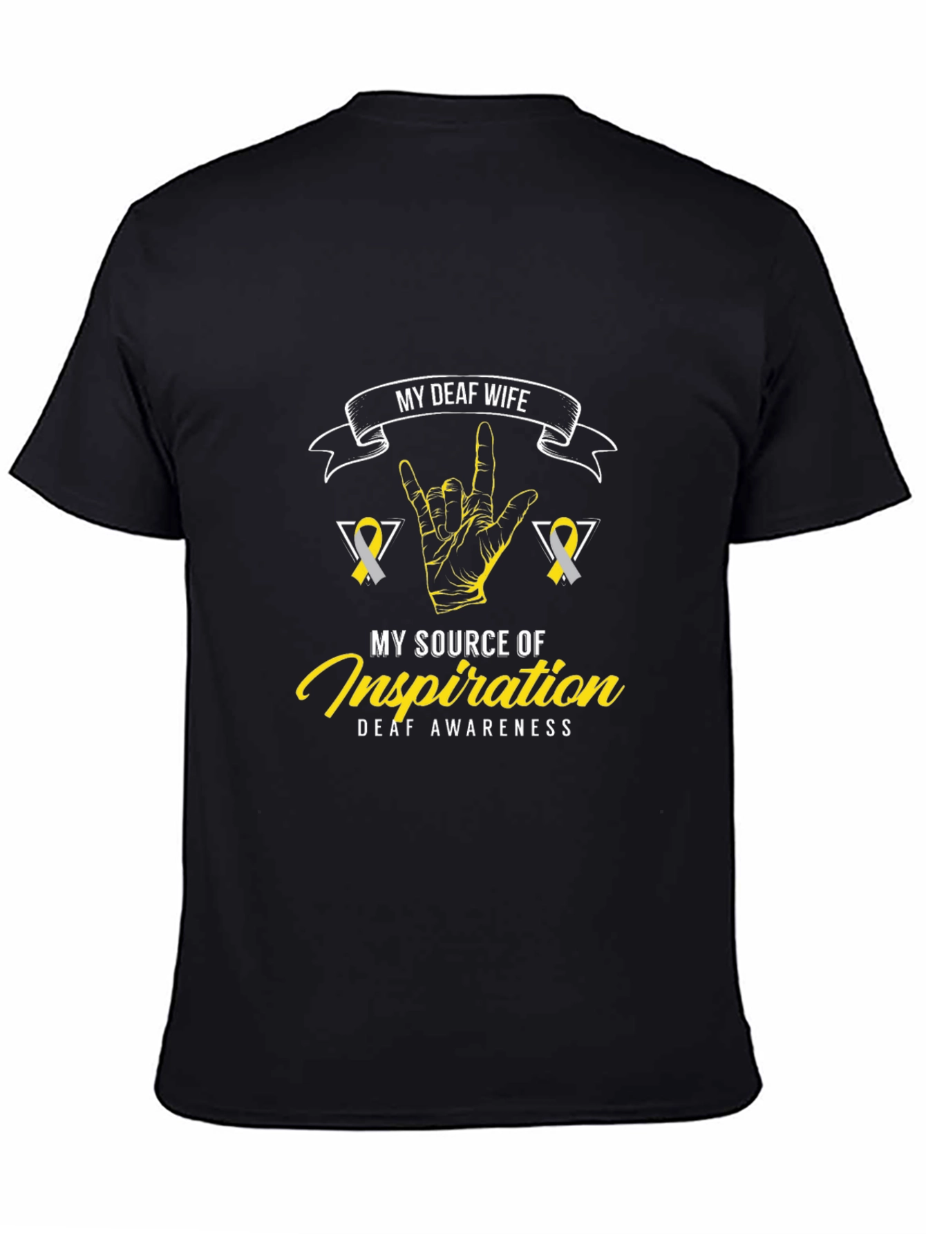 Deaf Wife Inspiration T-Shirt