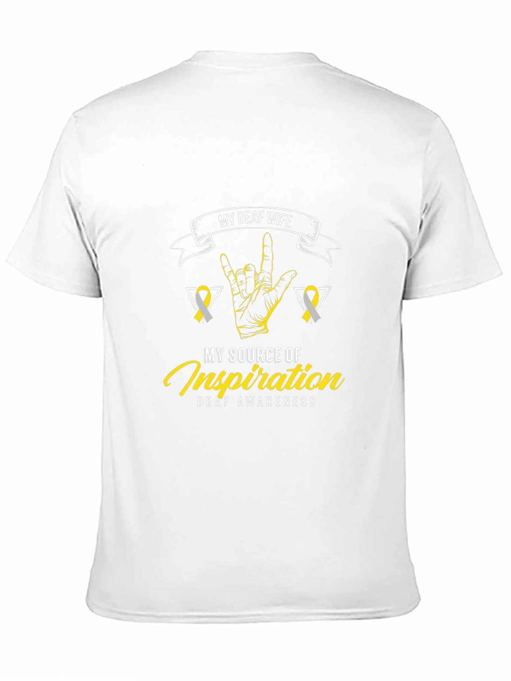 Deaf Wife Inspiration T-Shirt