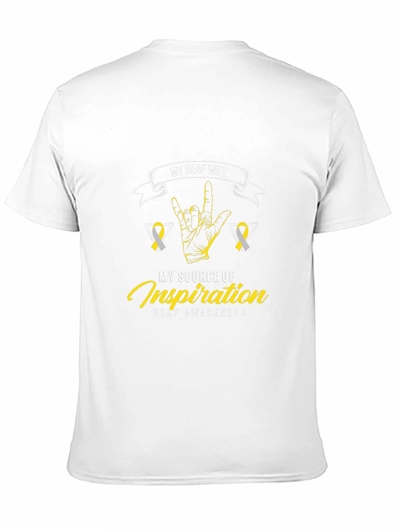 Deaf Wife Inspiration T-Shirt