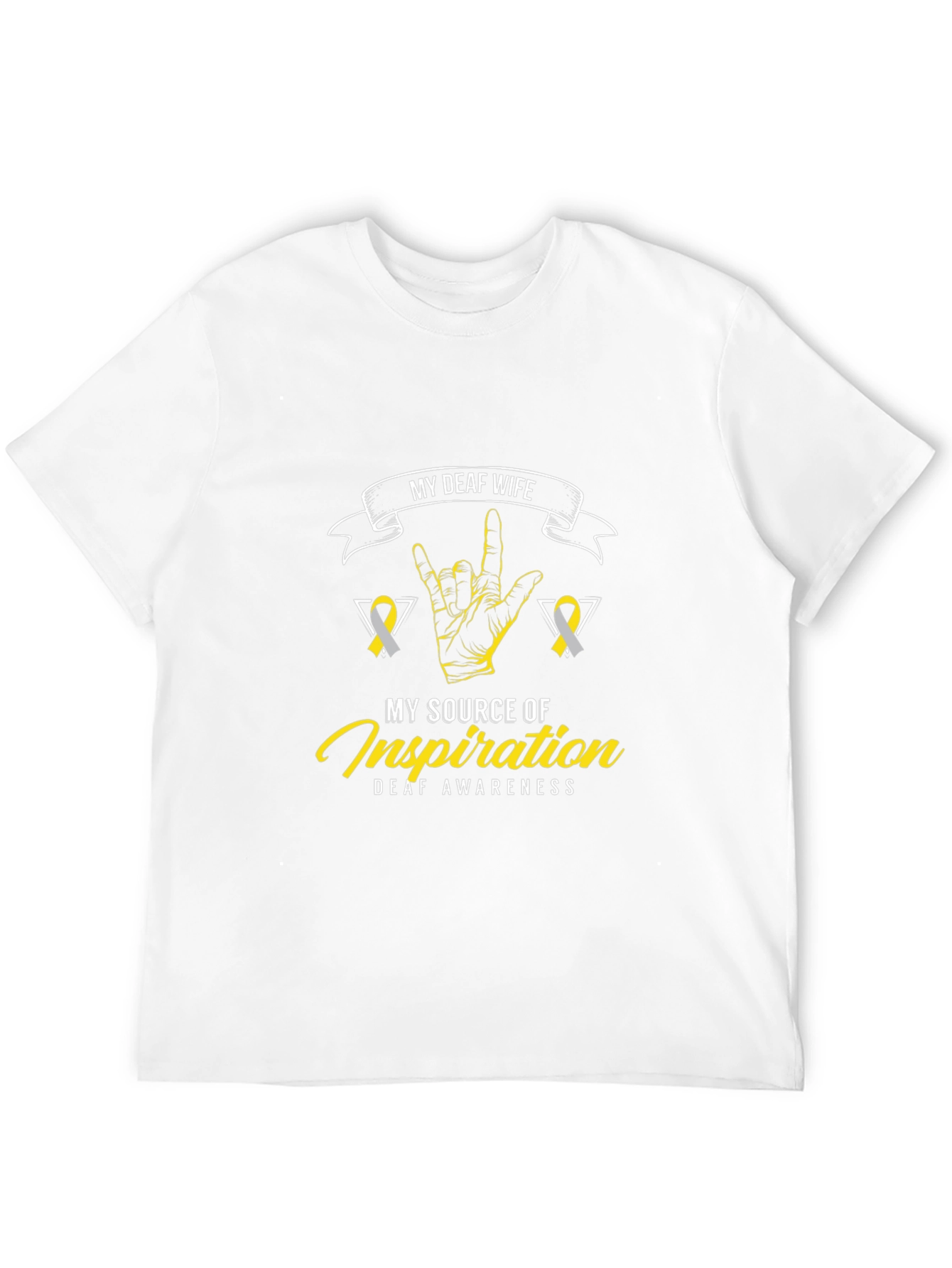Deaf Wife Inspiration T-Shirt