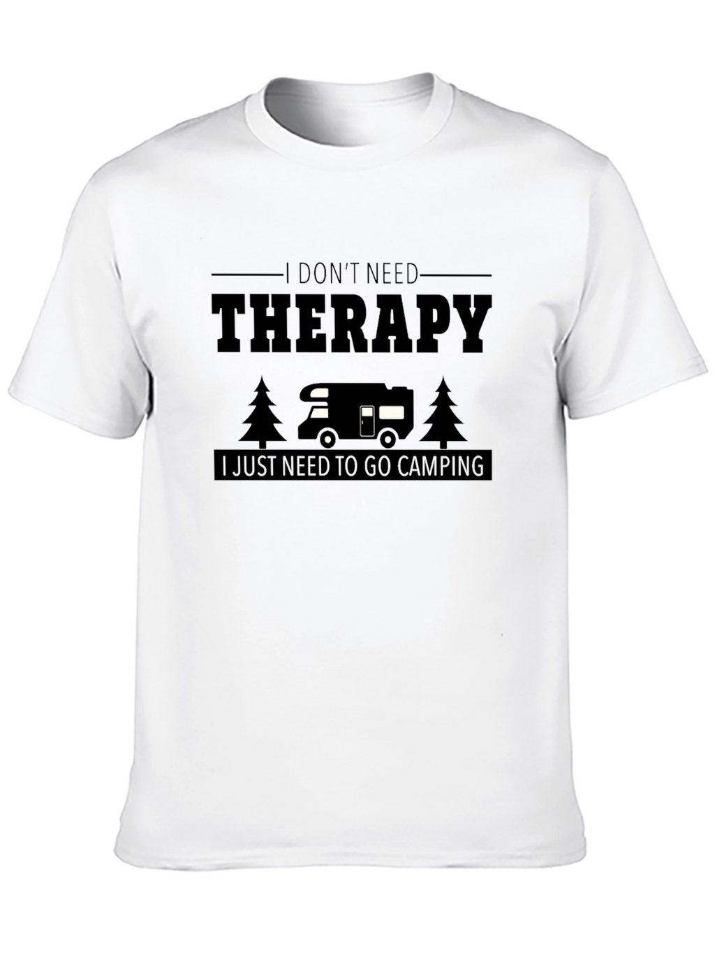 Camping Therapy T-Shirt: Relax Outdoors