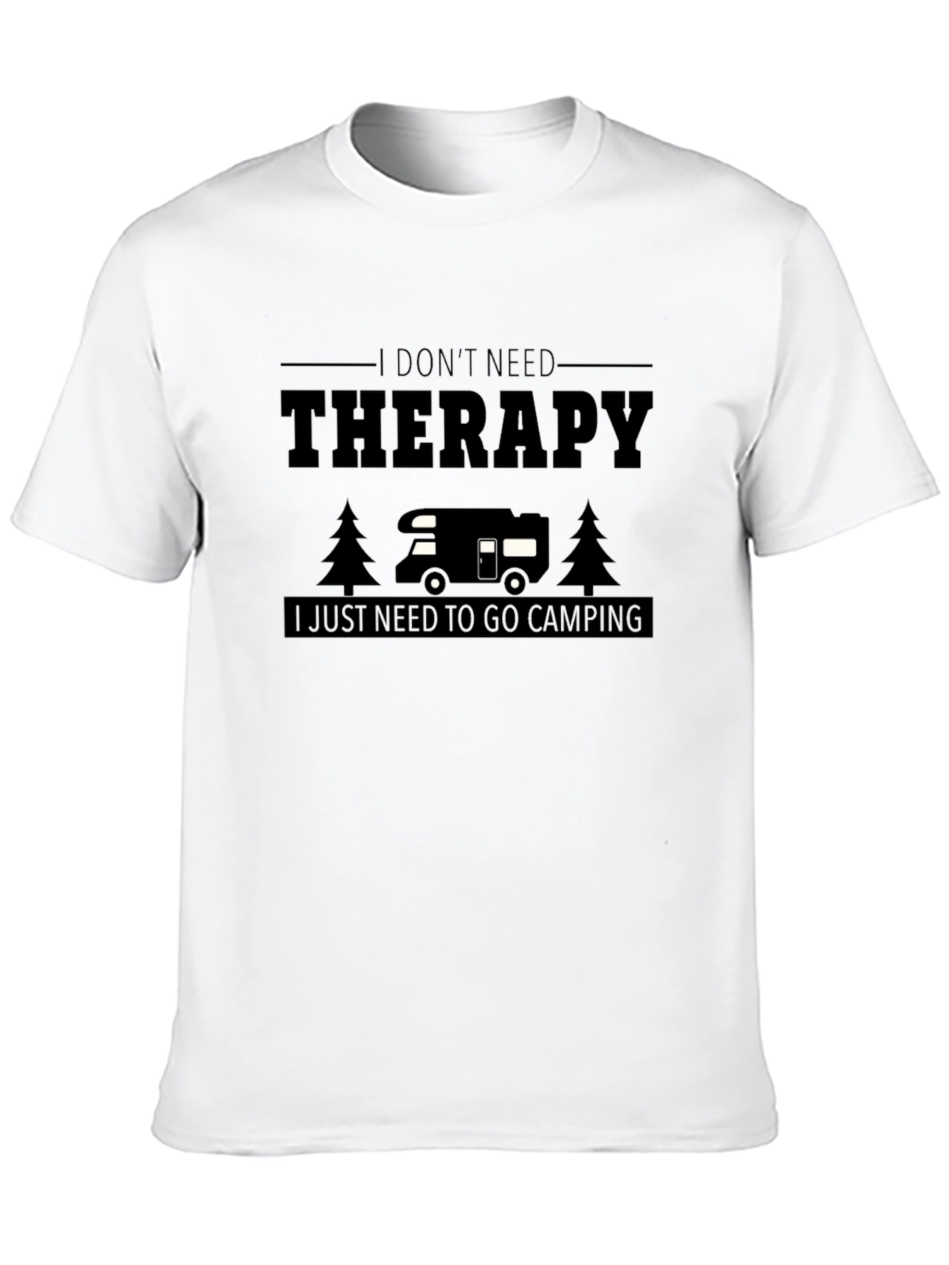 Camping Therapy T-Shirt: Relax Outdoors