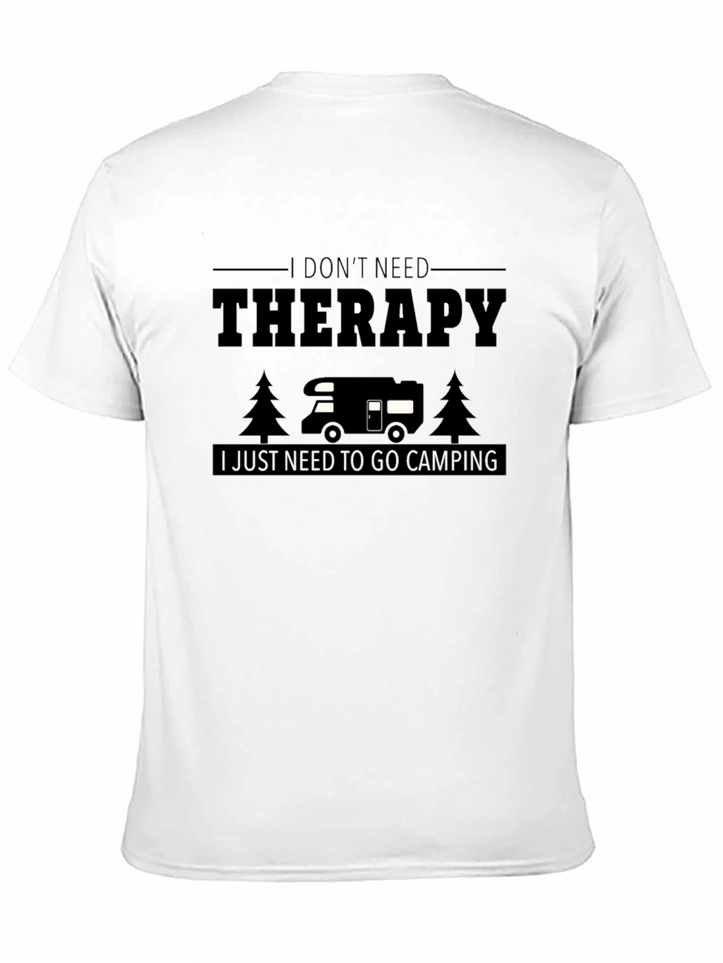 Camping Therapy T-Shirt: Relax Outdoors