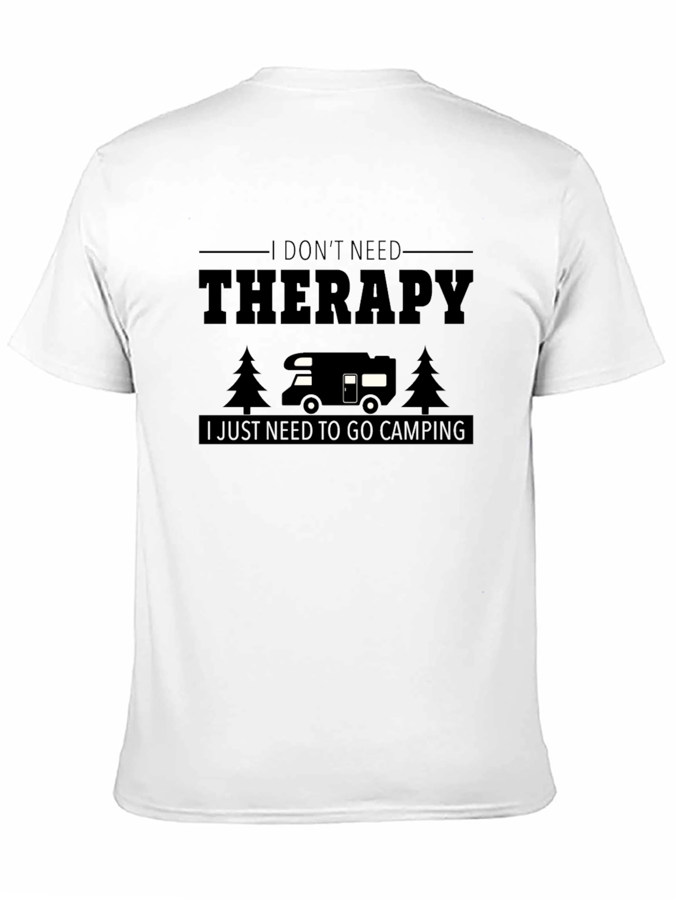 Camping Therapy T-Shirt: Relax Outdoors