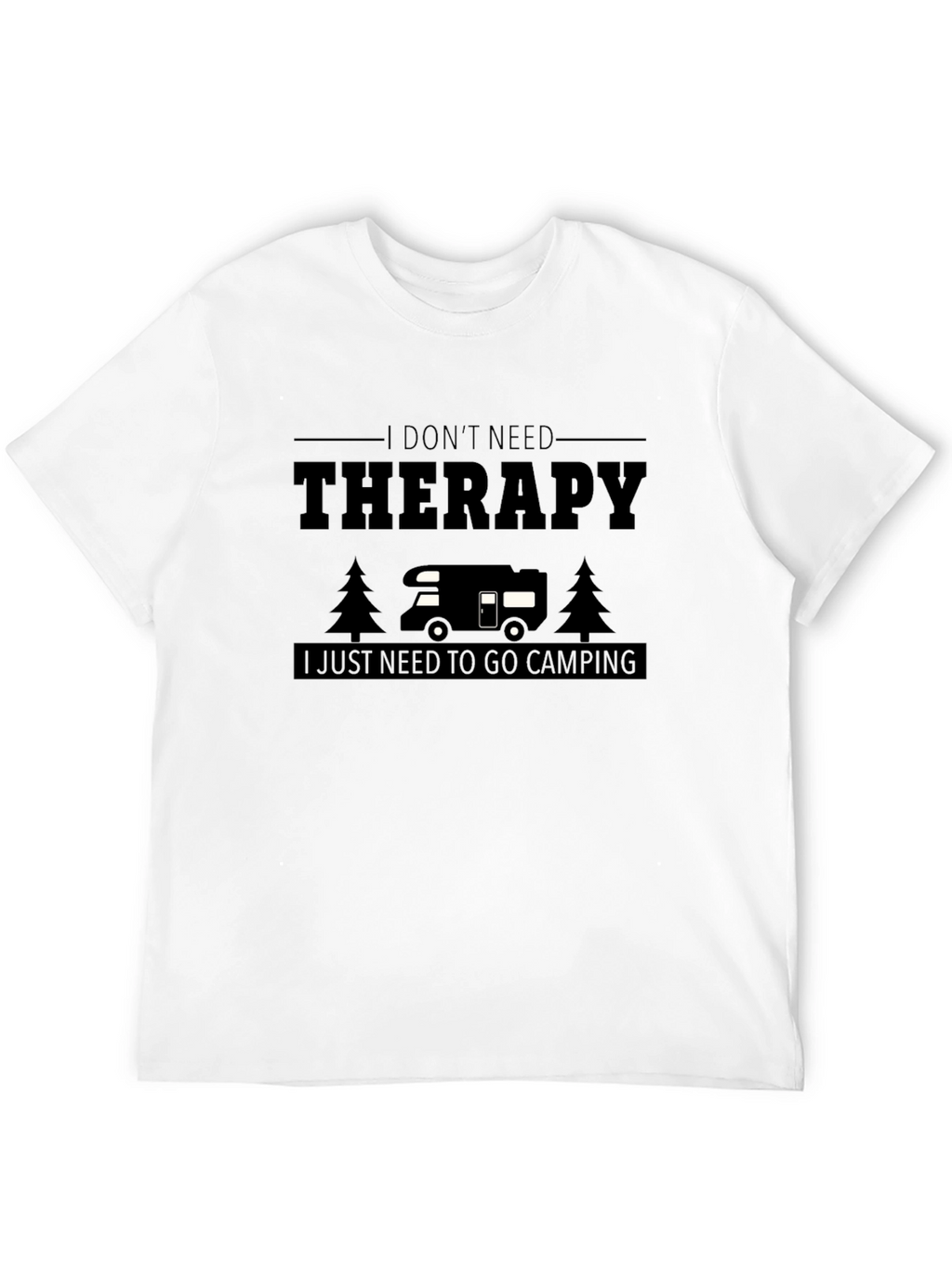Camping Therapy T-Shirt: Relax Outdoors