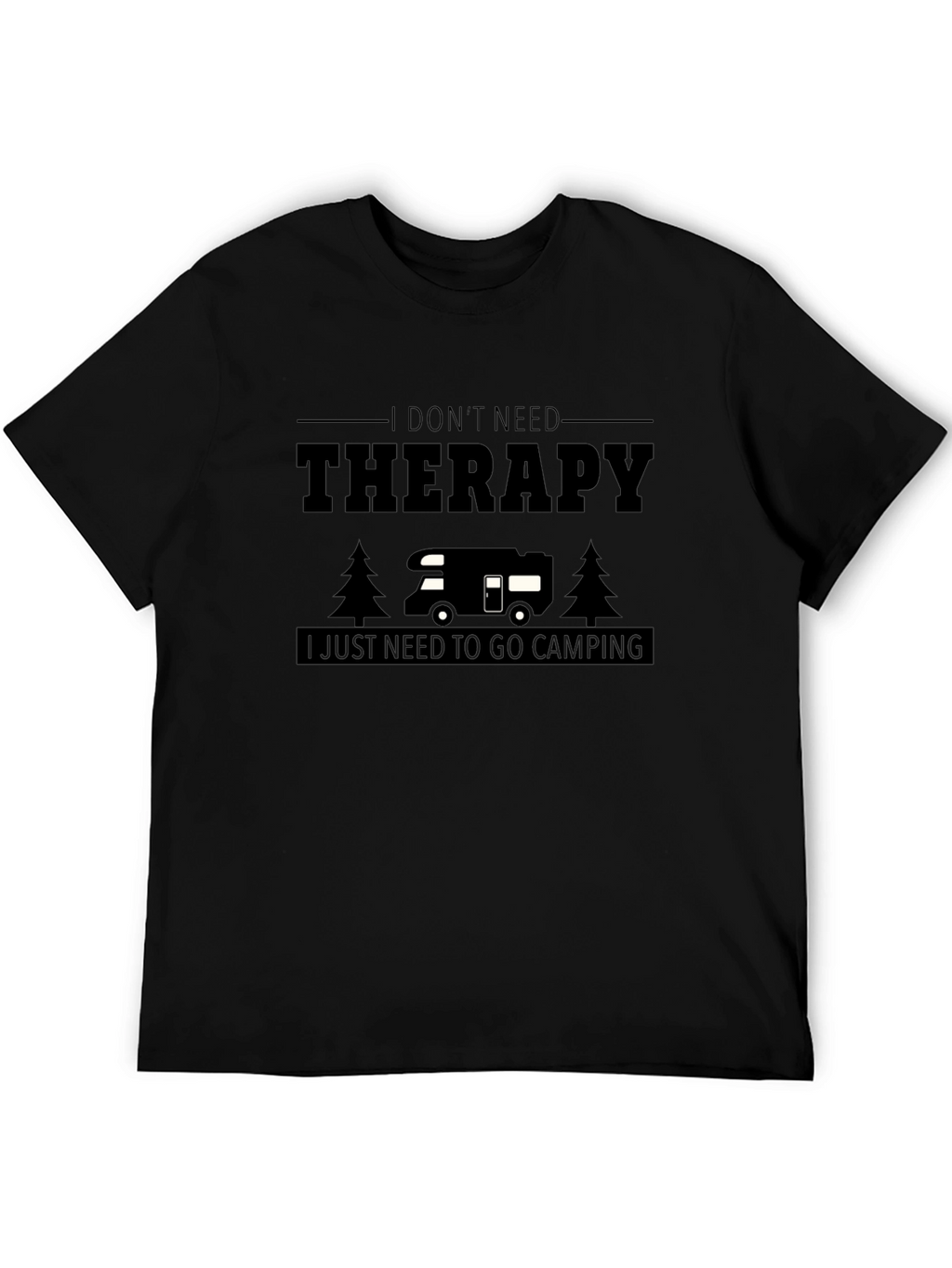 Camping Therapy T-Shirt: Relax Outdoors