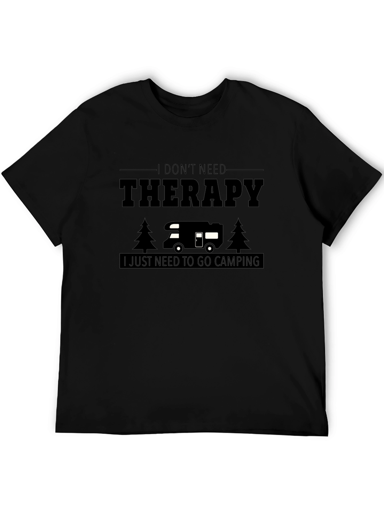 Camping Therapy T-Shirt: Relax Outdoors