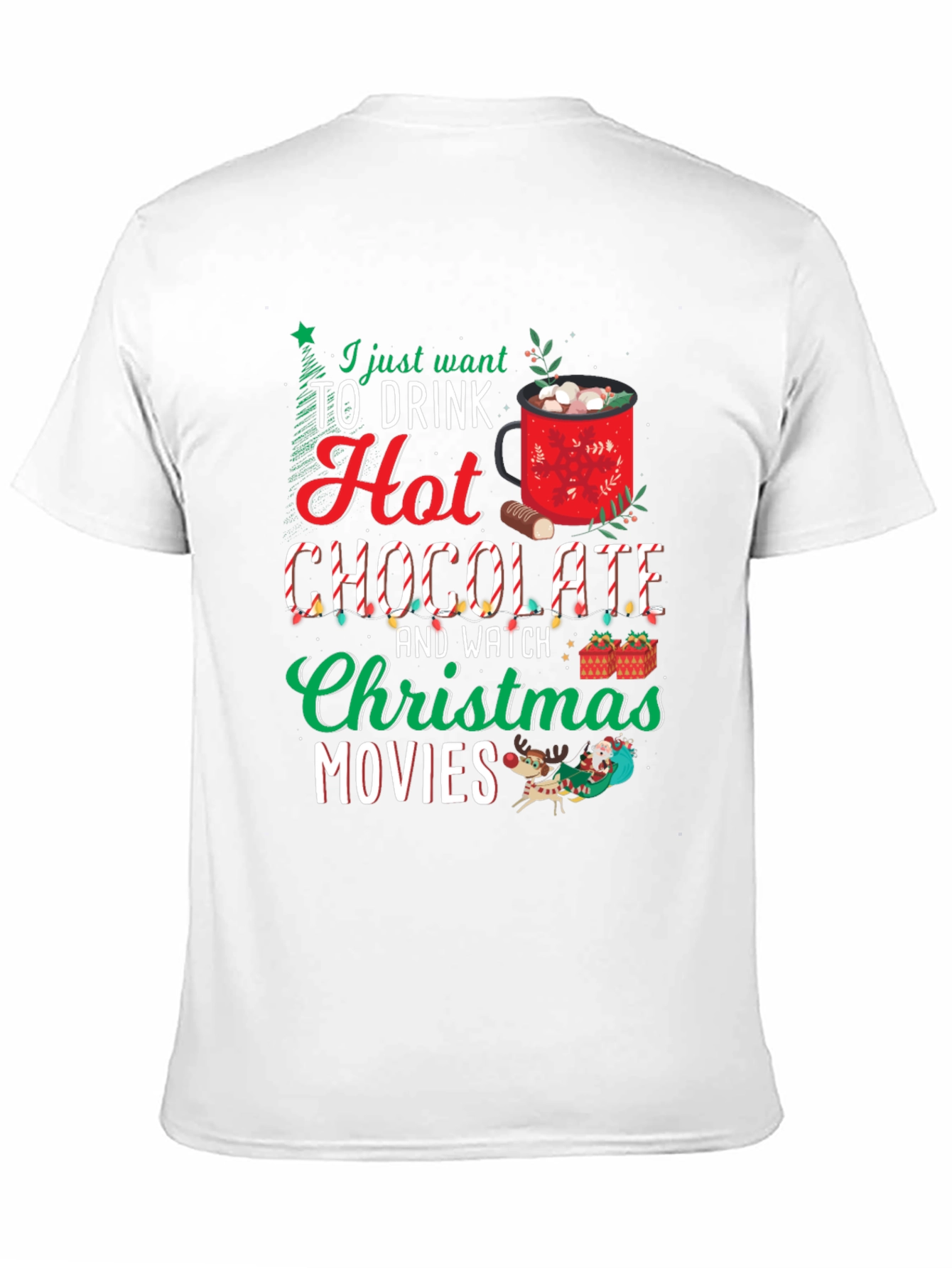 Holiday Hot Chocolate Movie T-Shirt