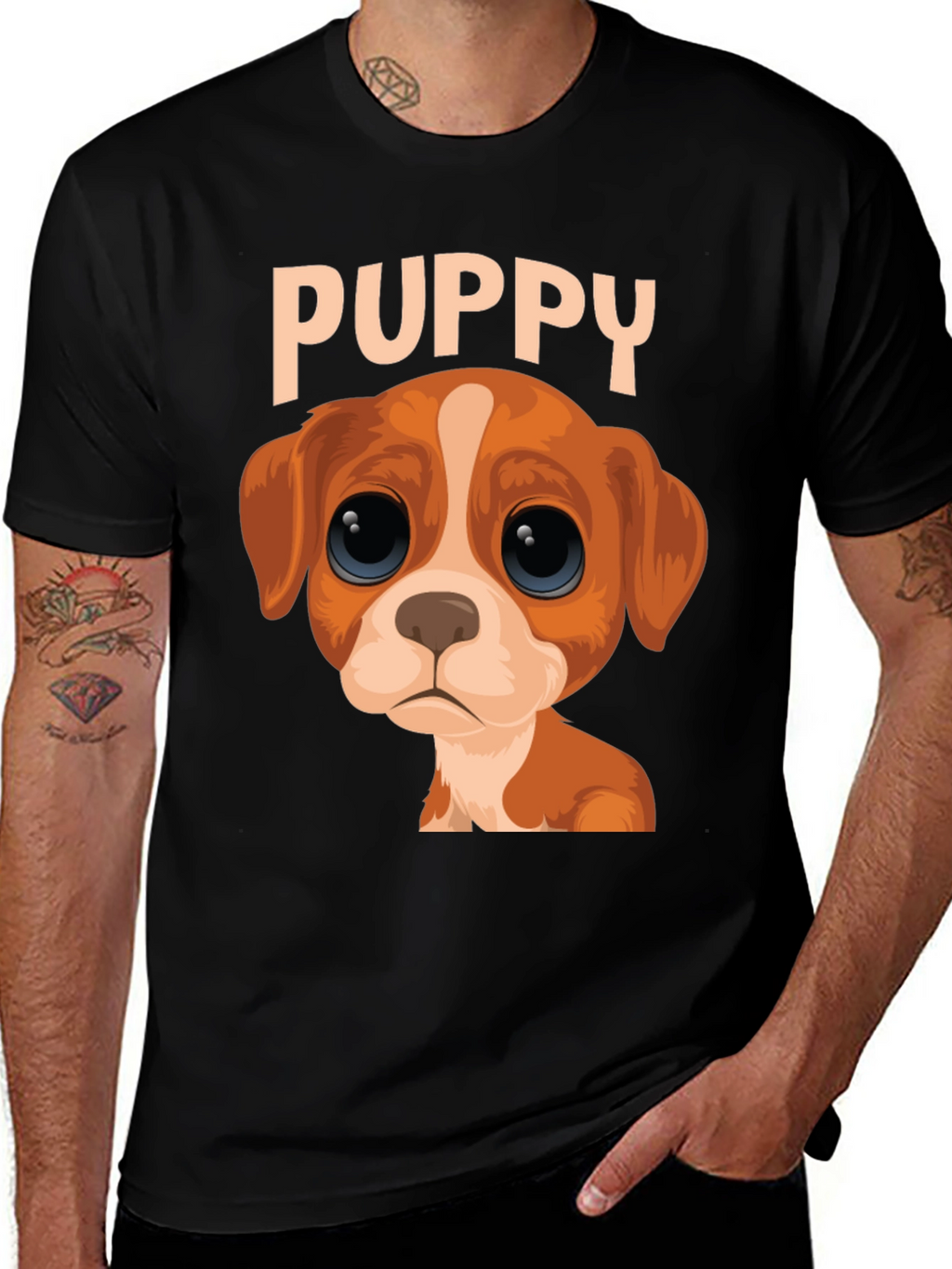 Puppy Eyes Graphic Tee