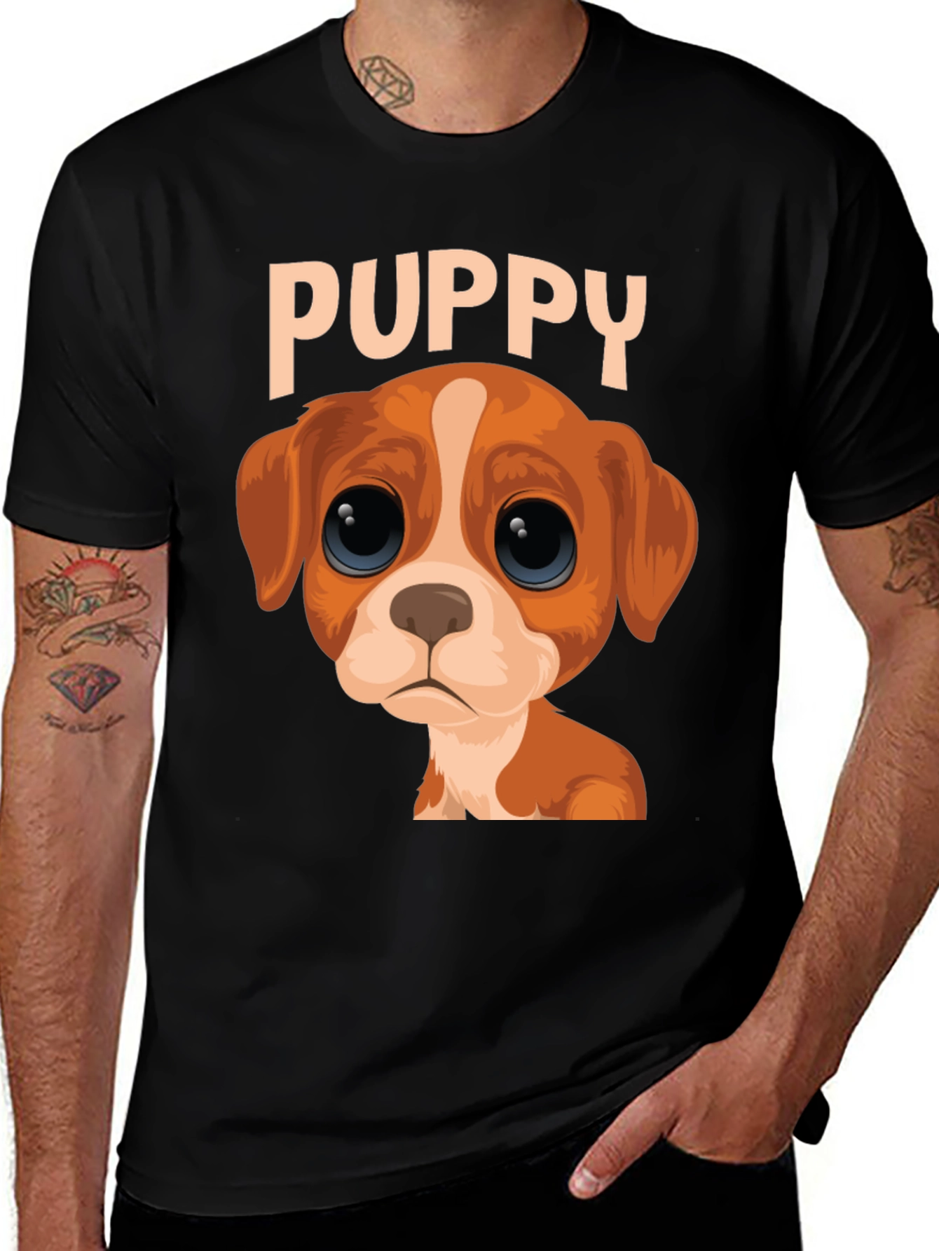 Puppy Eyes Graphic Tee
