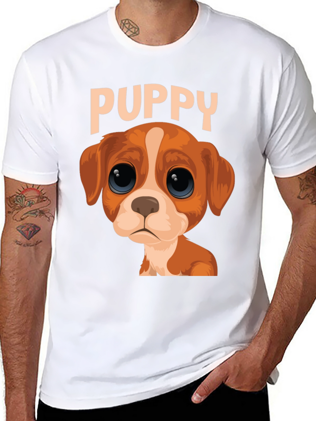 Puppy Eyes Graphic Tee