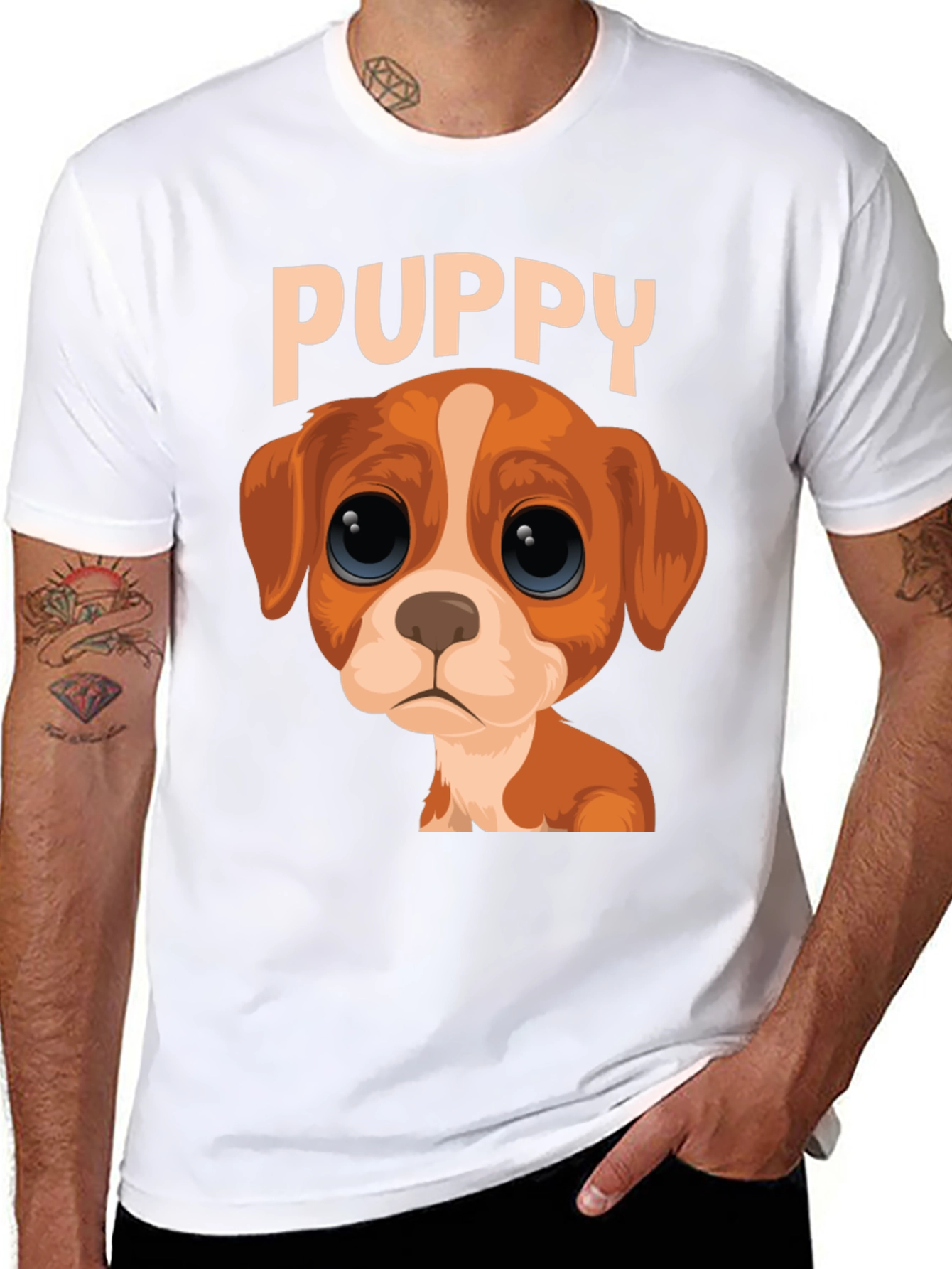 Puppy Eyes Graphic Tee