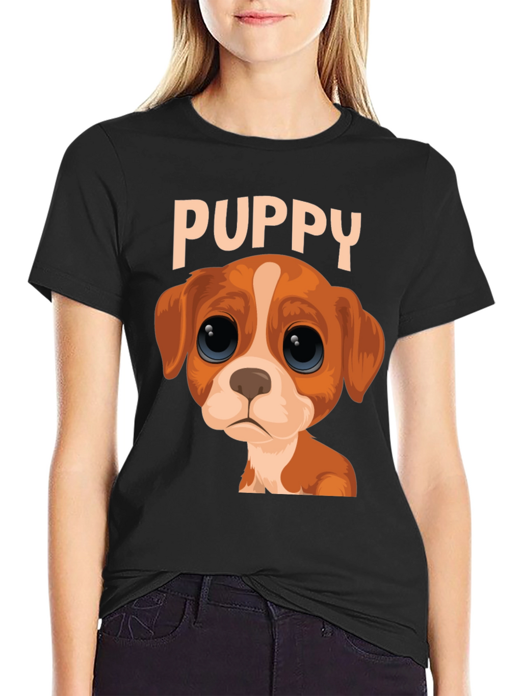 Puppy Eyes Graphic Tee