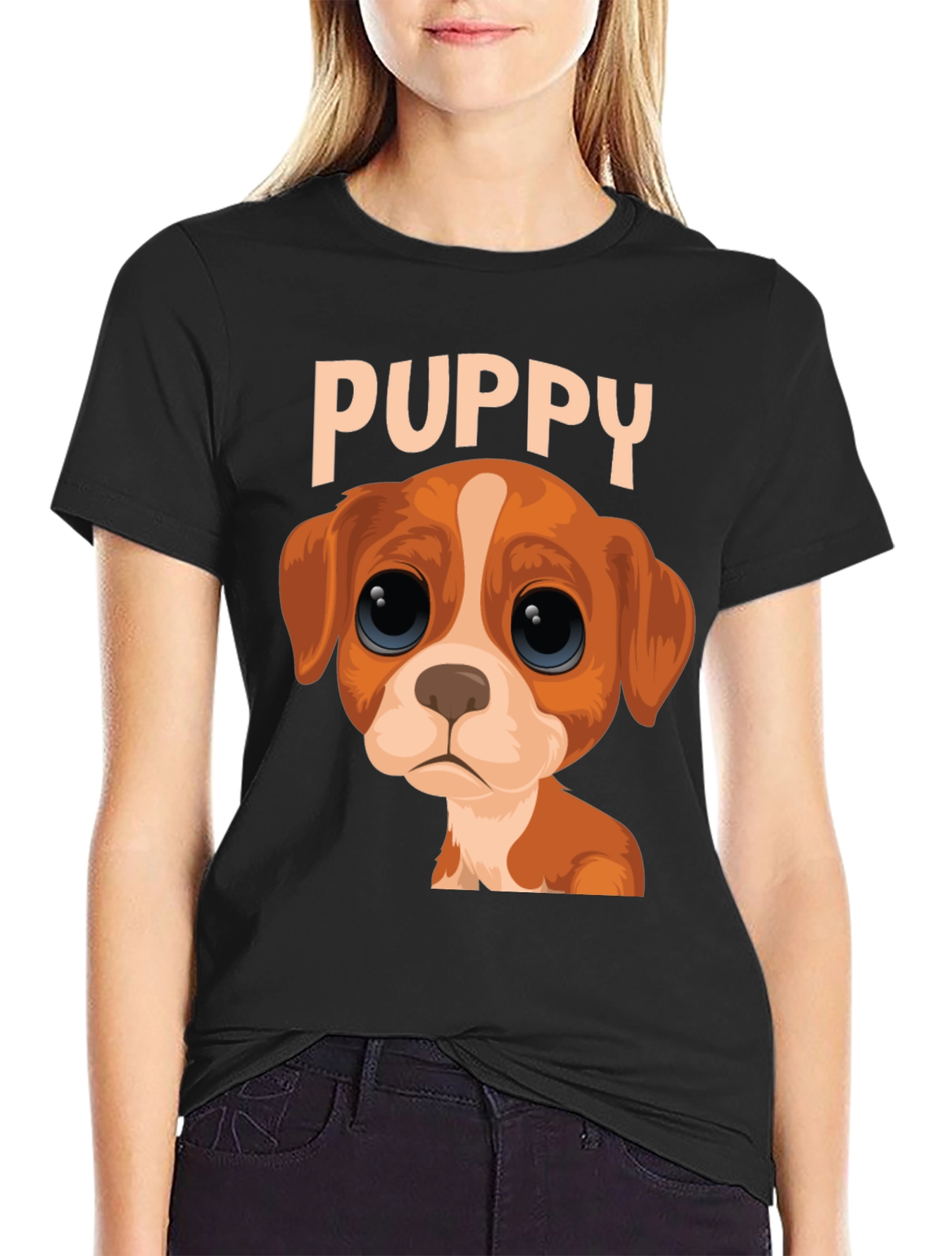 Puppy Eyes Graphic Tee
