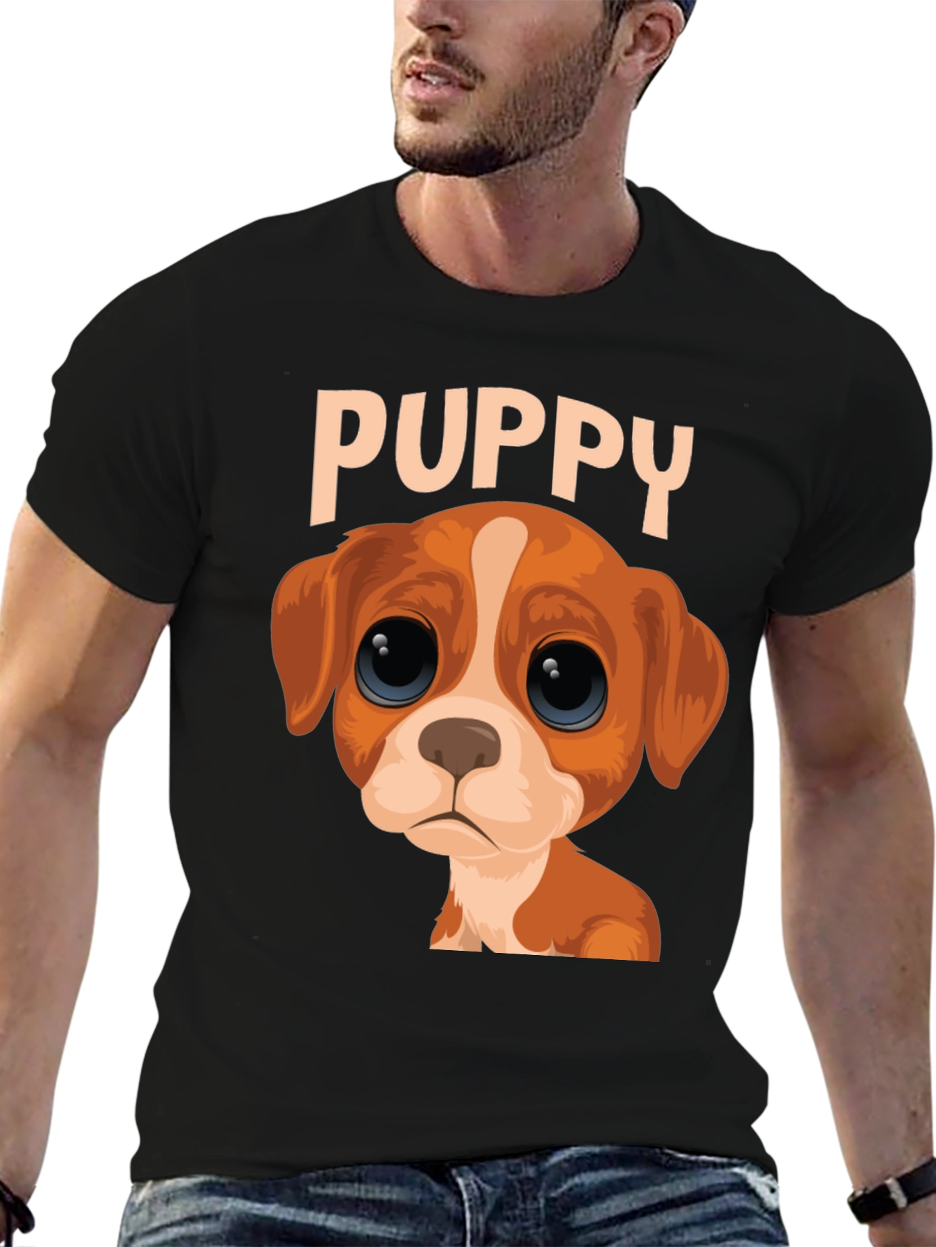 Puppy Eyes Graphic Tee