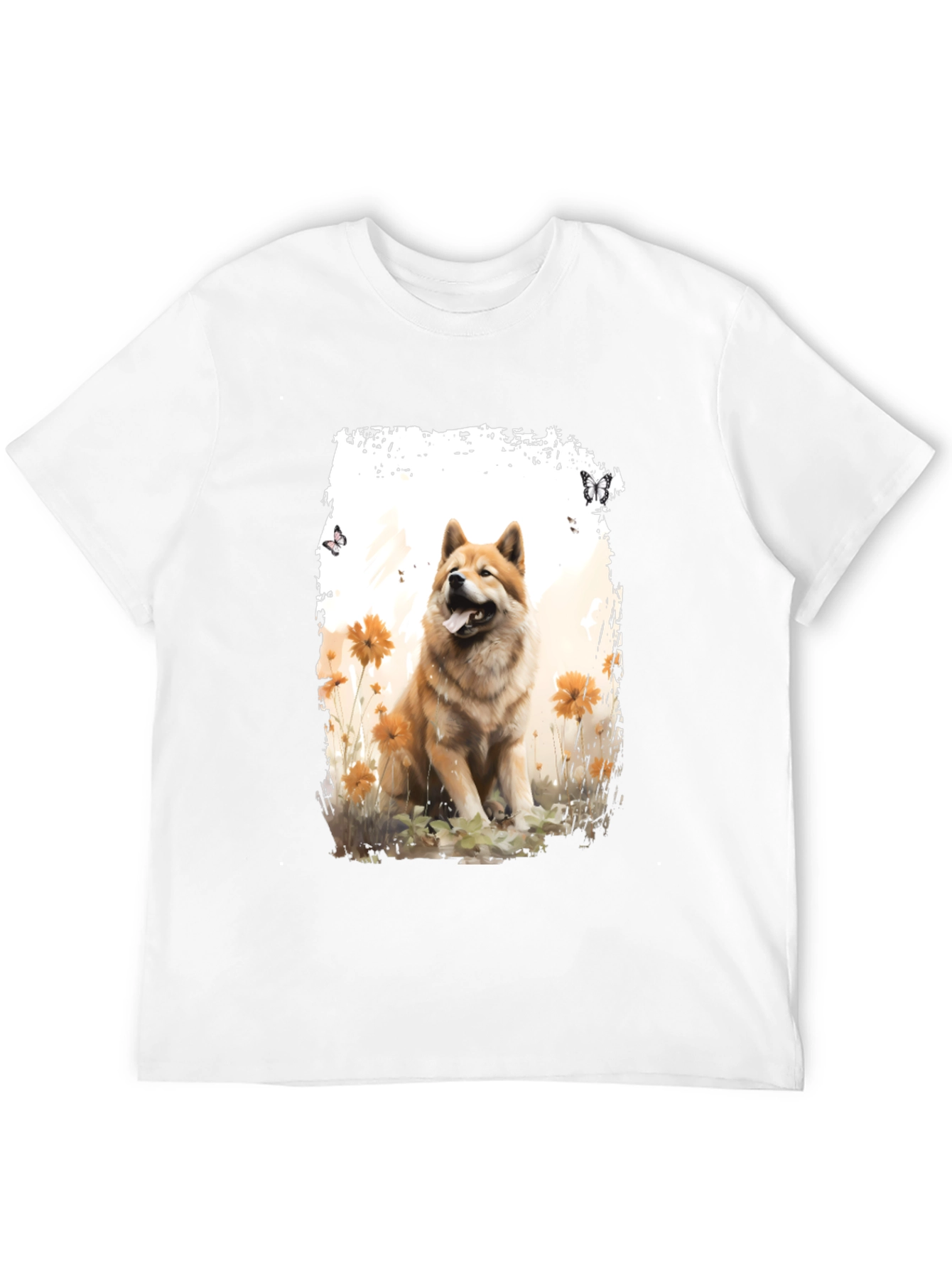Dog Art Black T-Shirt