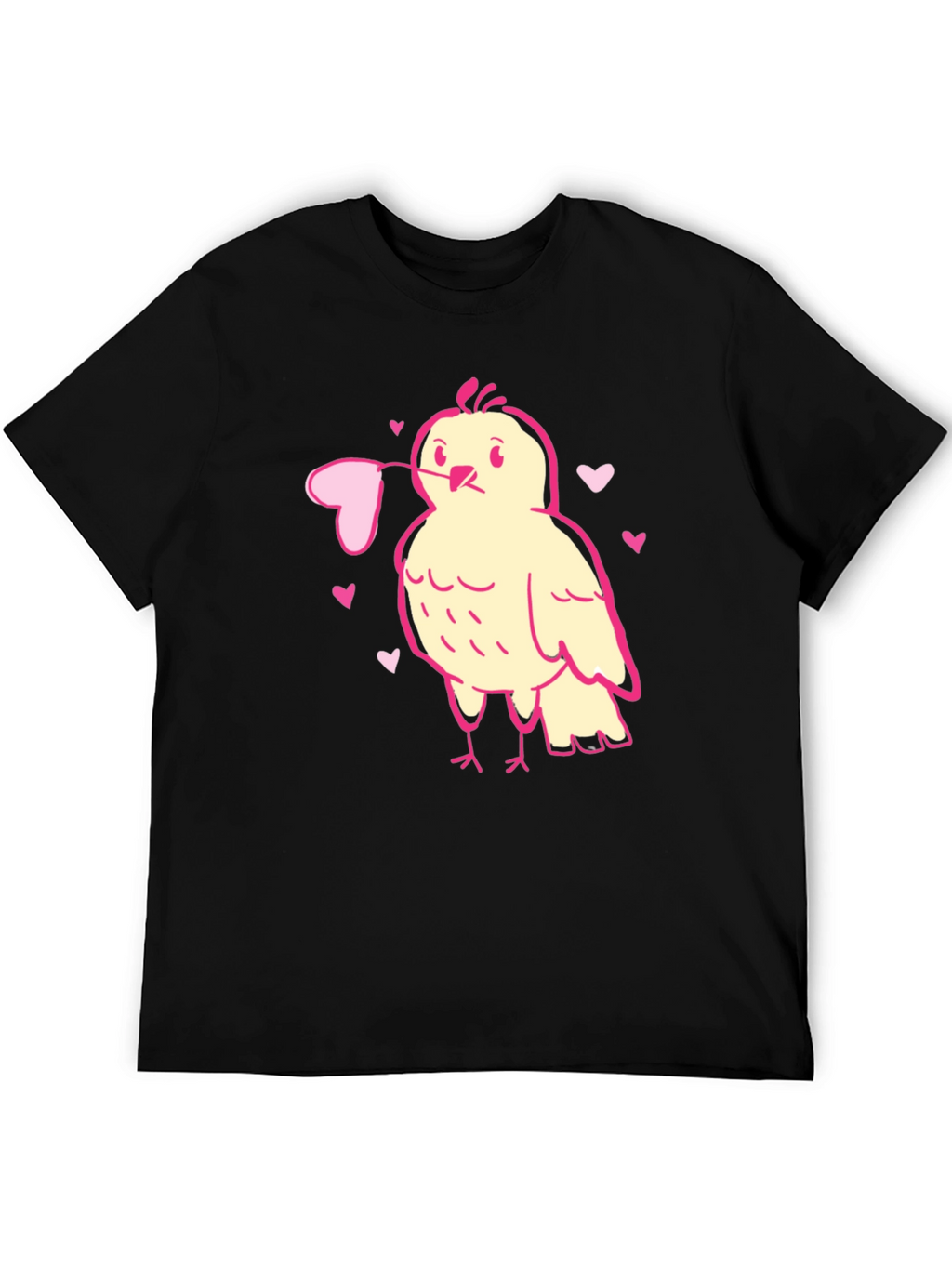 Valentines Day Bird Heart T-Shirt - Love Bird Tee