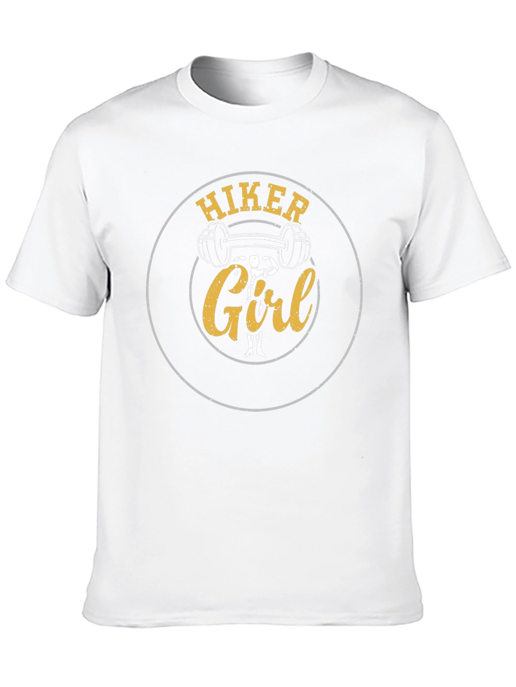 Hiker Girl Black T-Shirt