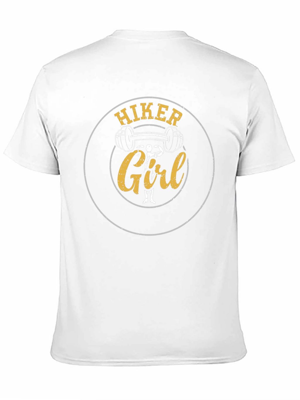 Hiker Girl Black T-Shirt