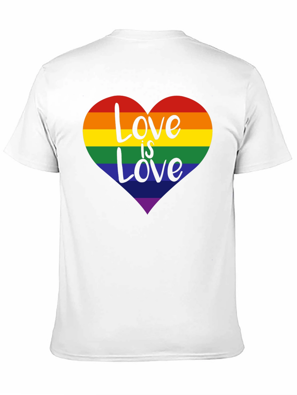 Love is Love Rainbow Heart T-Shirt