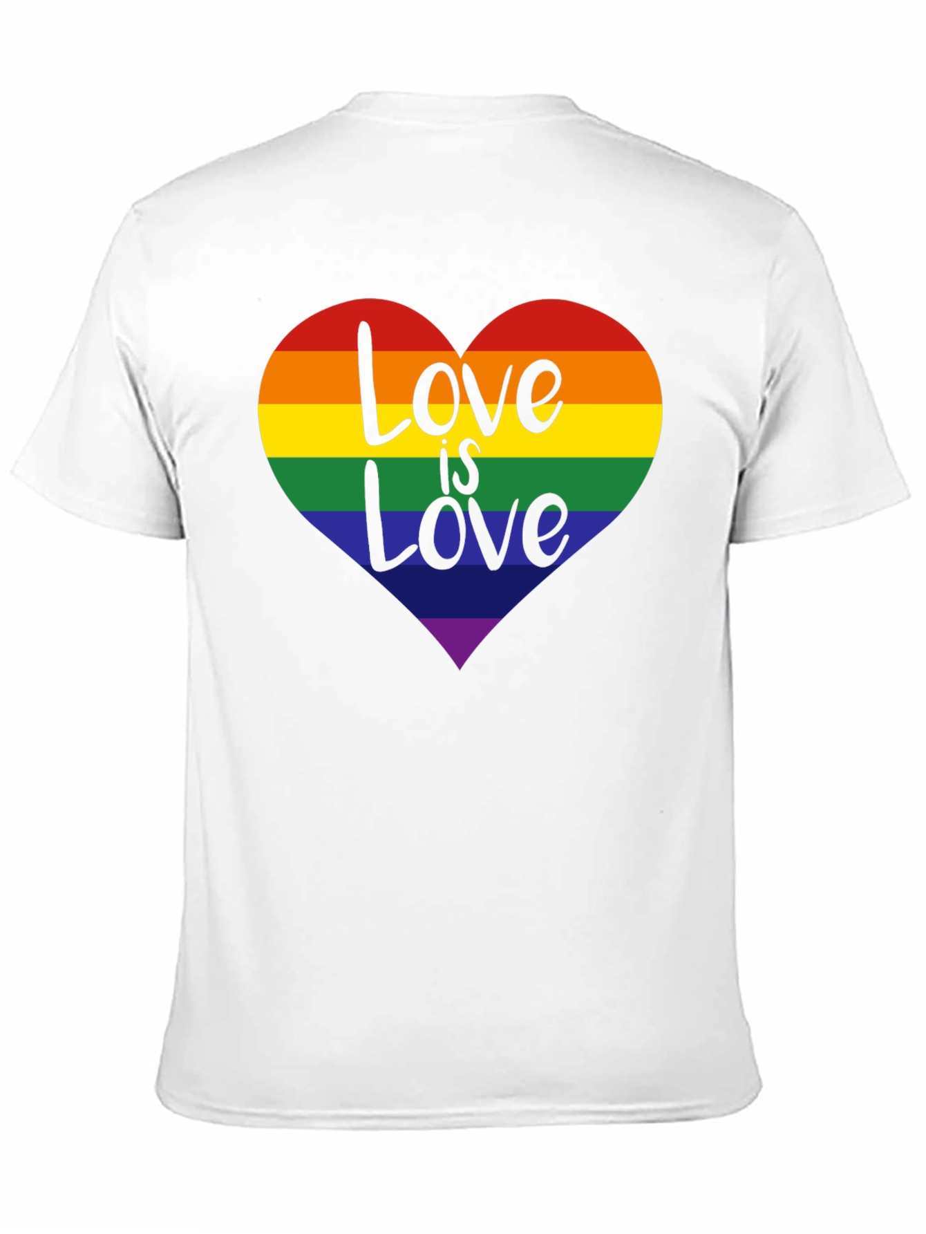 Love is Love Rainbow Heart T-Shirt