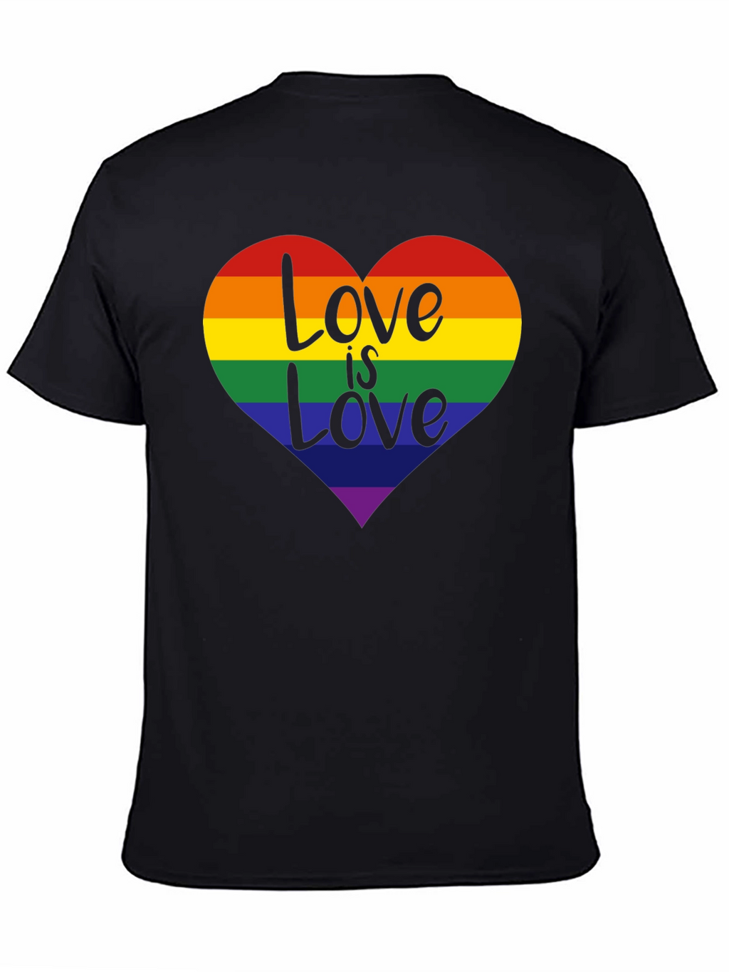 Love is Love Rainbow Heart T-Shirt