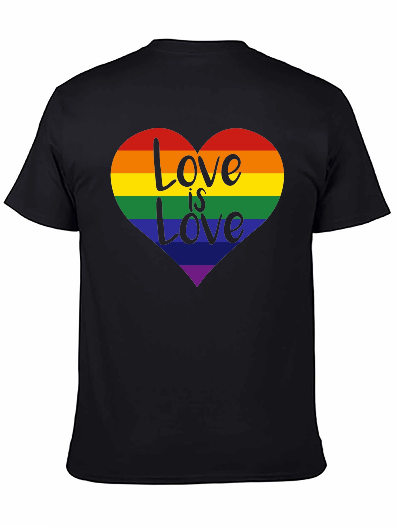 Love is Love Rainbow Heart T-Shirt