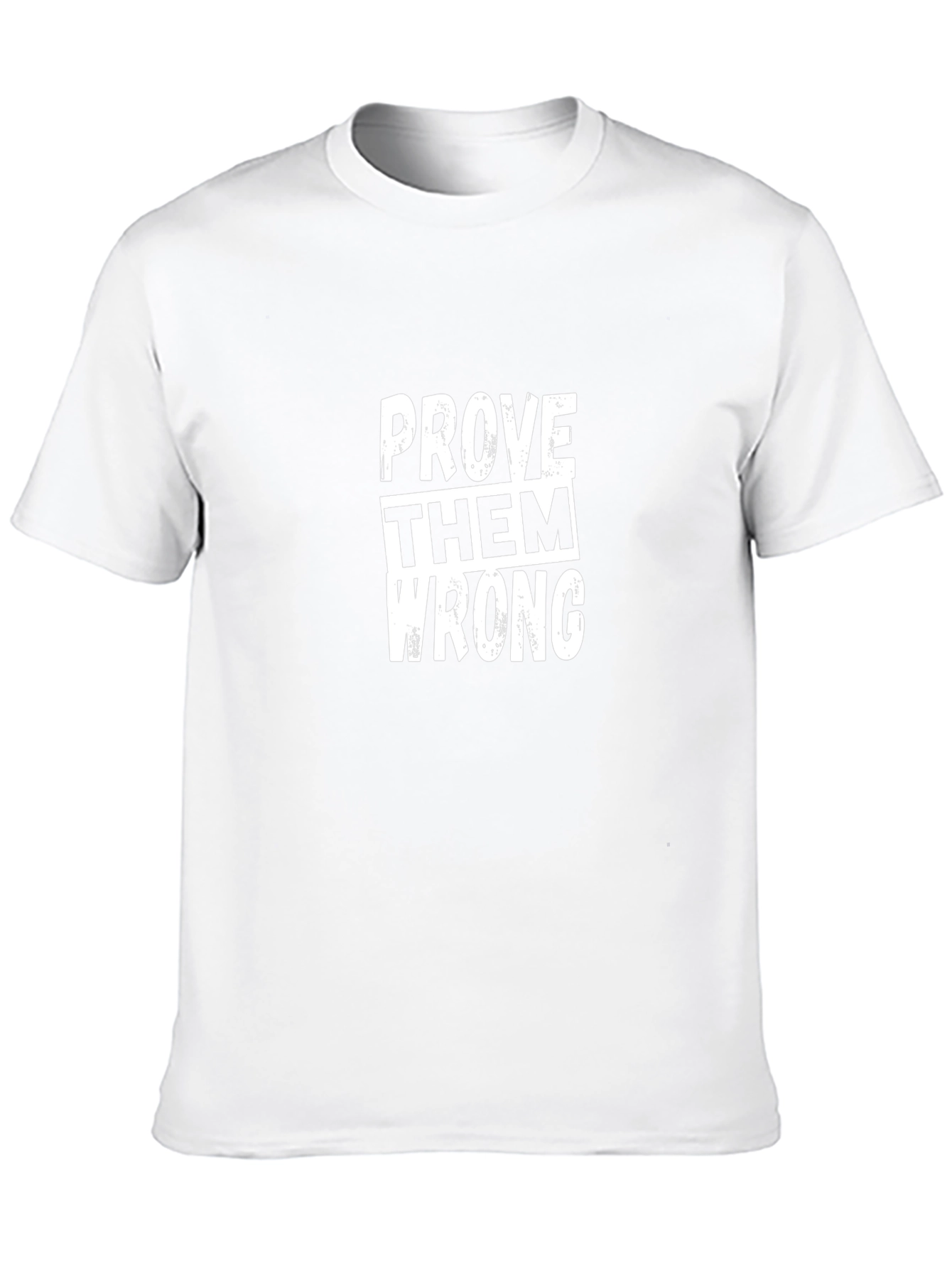 Prove Them Wrong Graphic Tee - Motivational Black T-Shirt