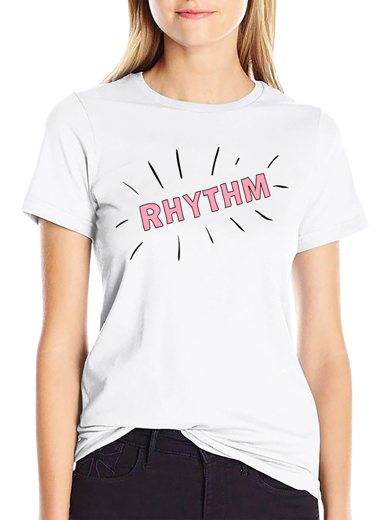 Rhythm Black Graphic Tee - Stylish and Comfortable