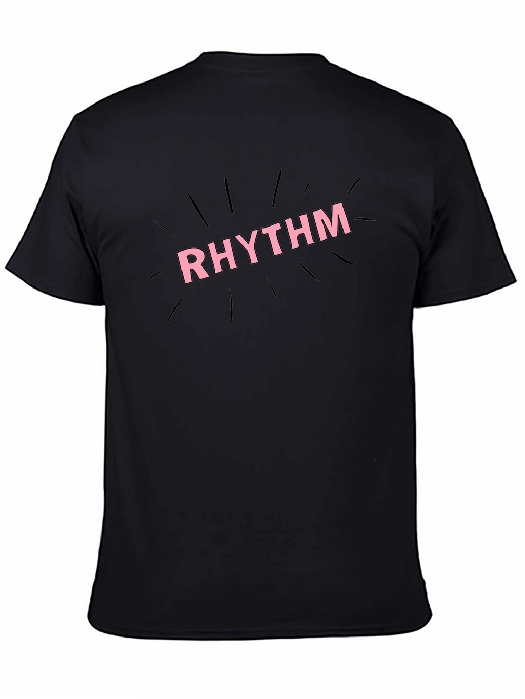 Rhythm Black Graphic Tee - Stylish and Comfortable
