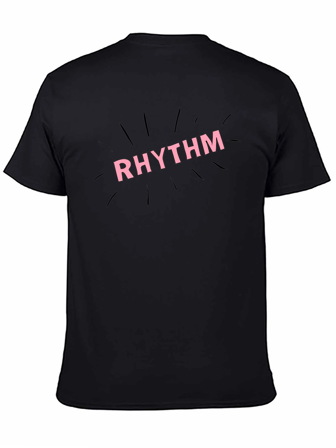 Rhythm Black Graphic Tee - Stylish and Comfortable