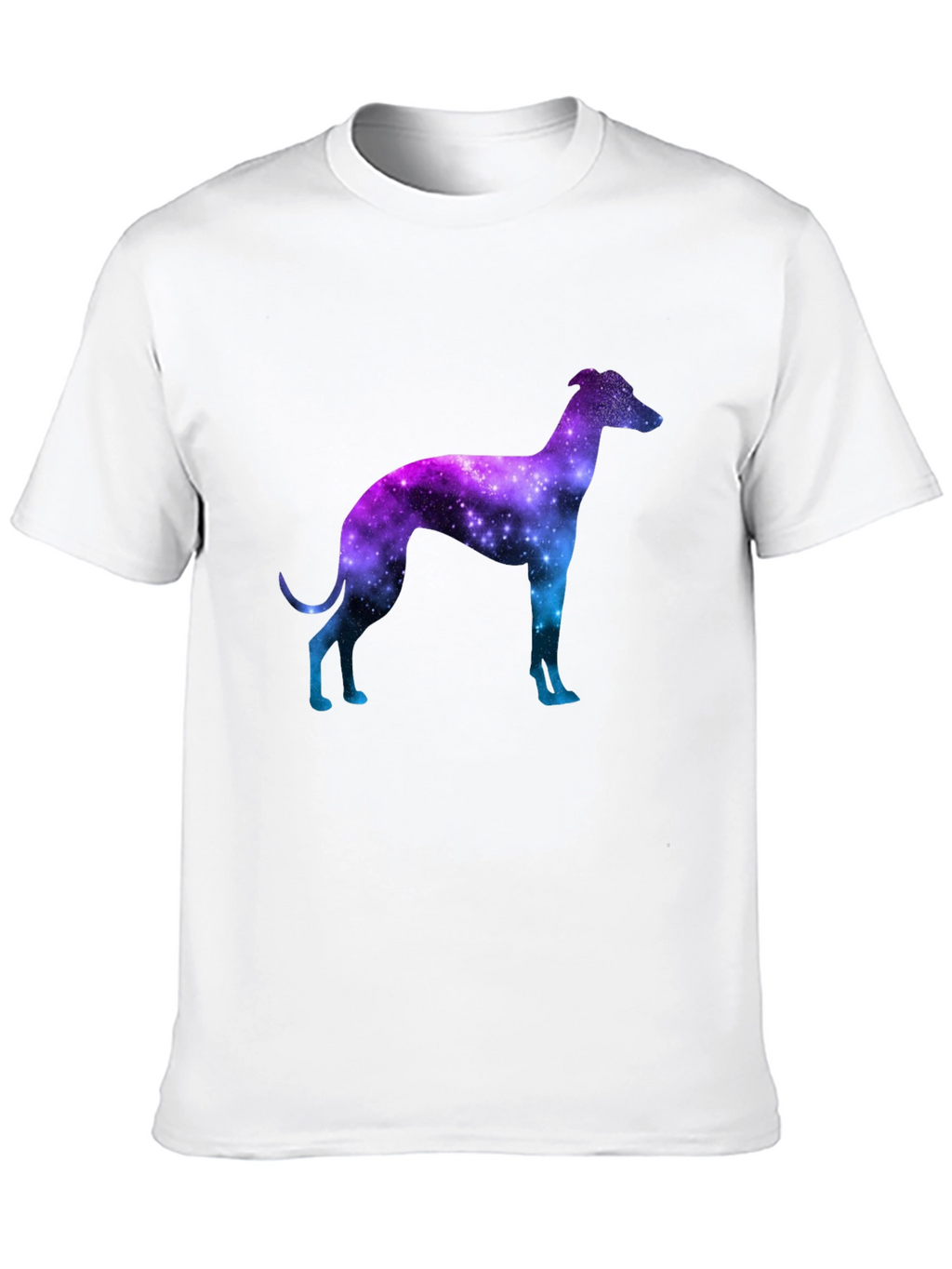 Galaxy Greyhound Graphic Tee - Stylish Unisex T-Shirt