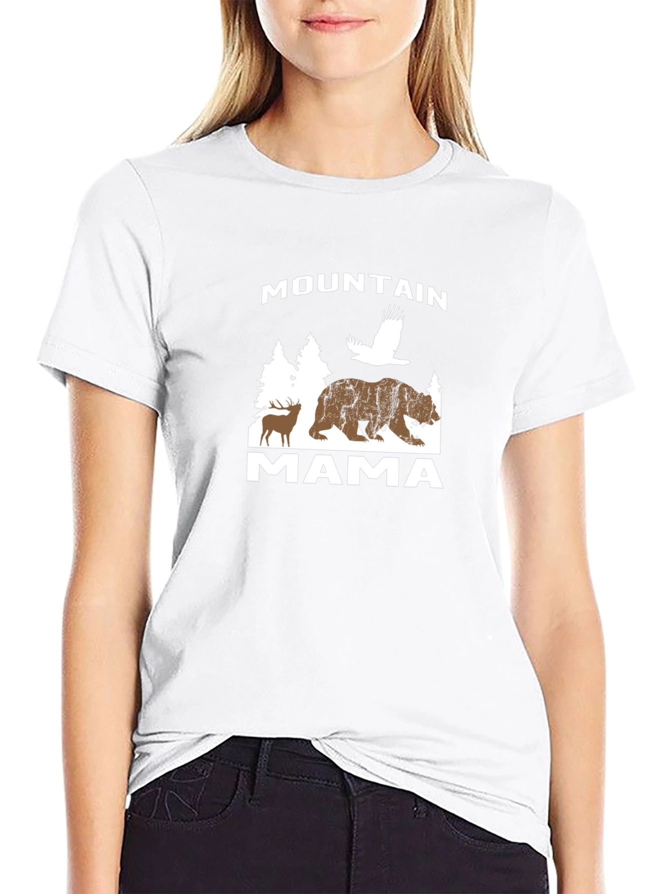 Mountain Mama Graphic T-Shirt - Nature Lovers Tee