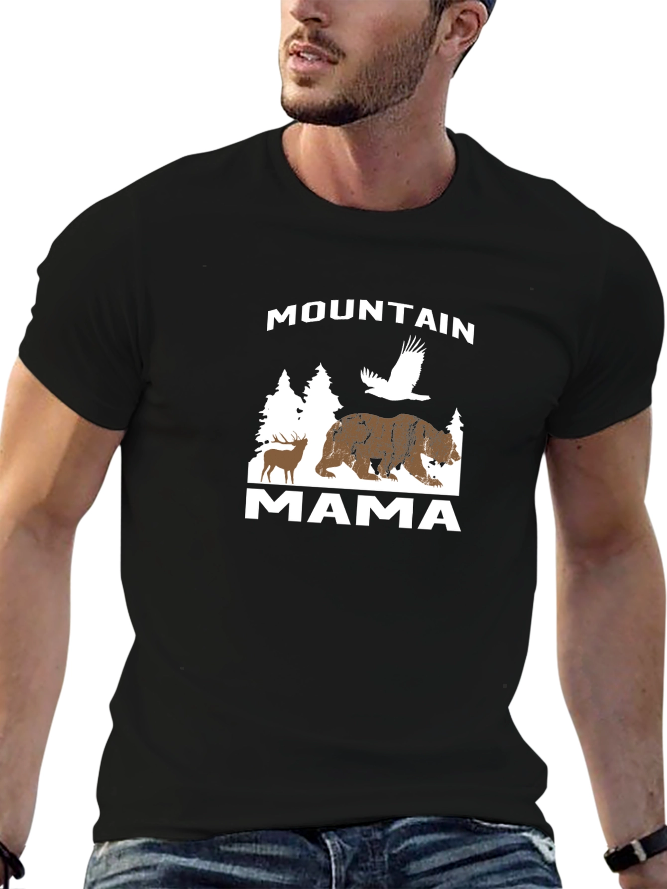 Mountain Mama Graphic T-Shirt - Nature Lovers Tee