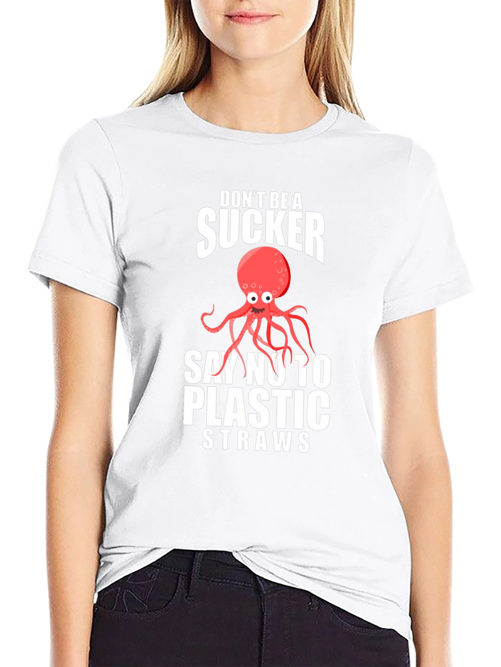 Dont Be A Sucker Octopus Graphic T-Shirt
