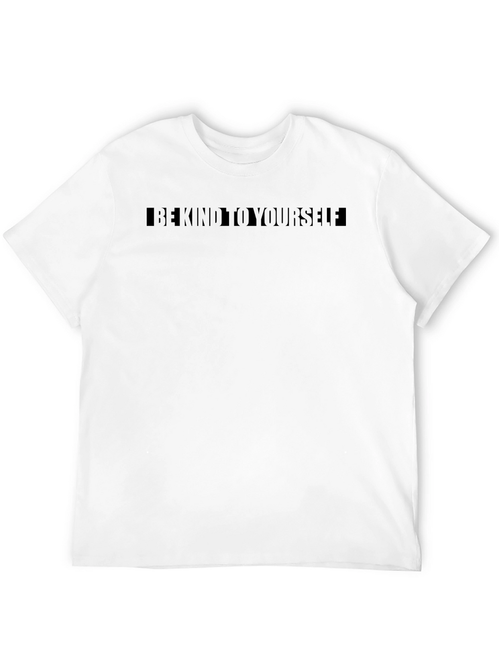 Be Kind To Yourself Black Graphic Tee