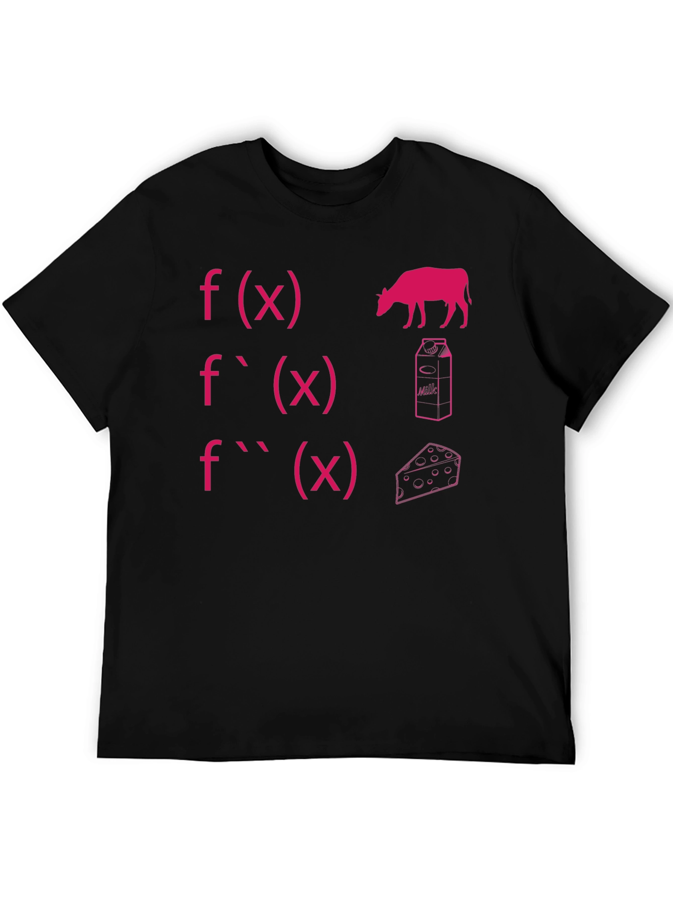 Calculus Cow T-Shirt - Funny Math Pun Tee