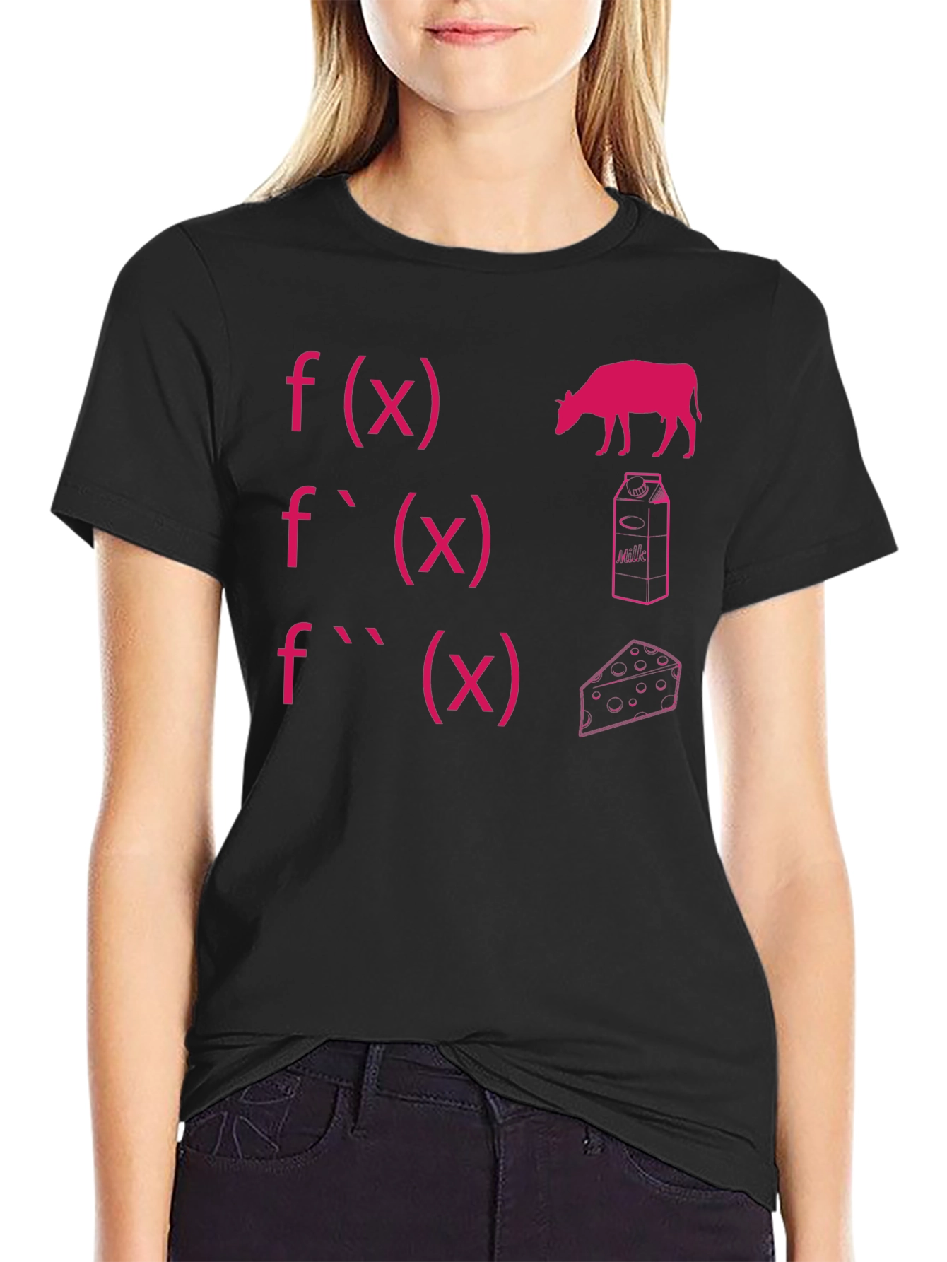 Calculus Cow T-Shirt - Funny Math Pun Tee