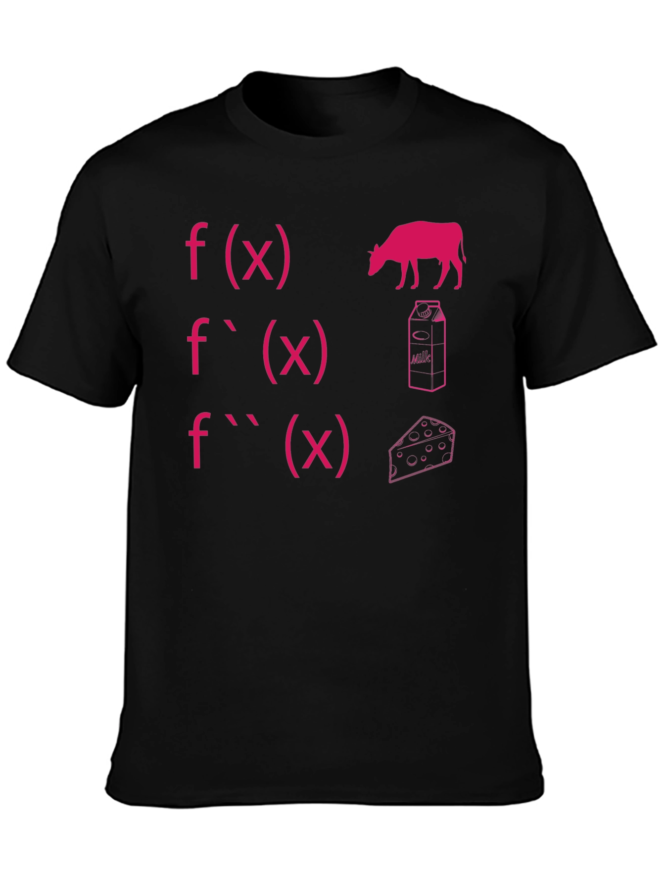 Calculus Cow T-Shirt - Funny Math Pun Tee