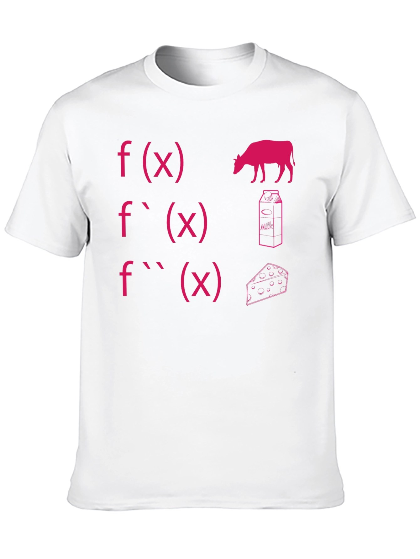 Calculus Cow T-Shirt - Funny Math Pun Tee
