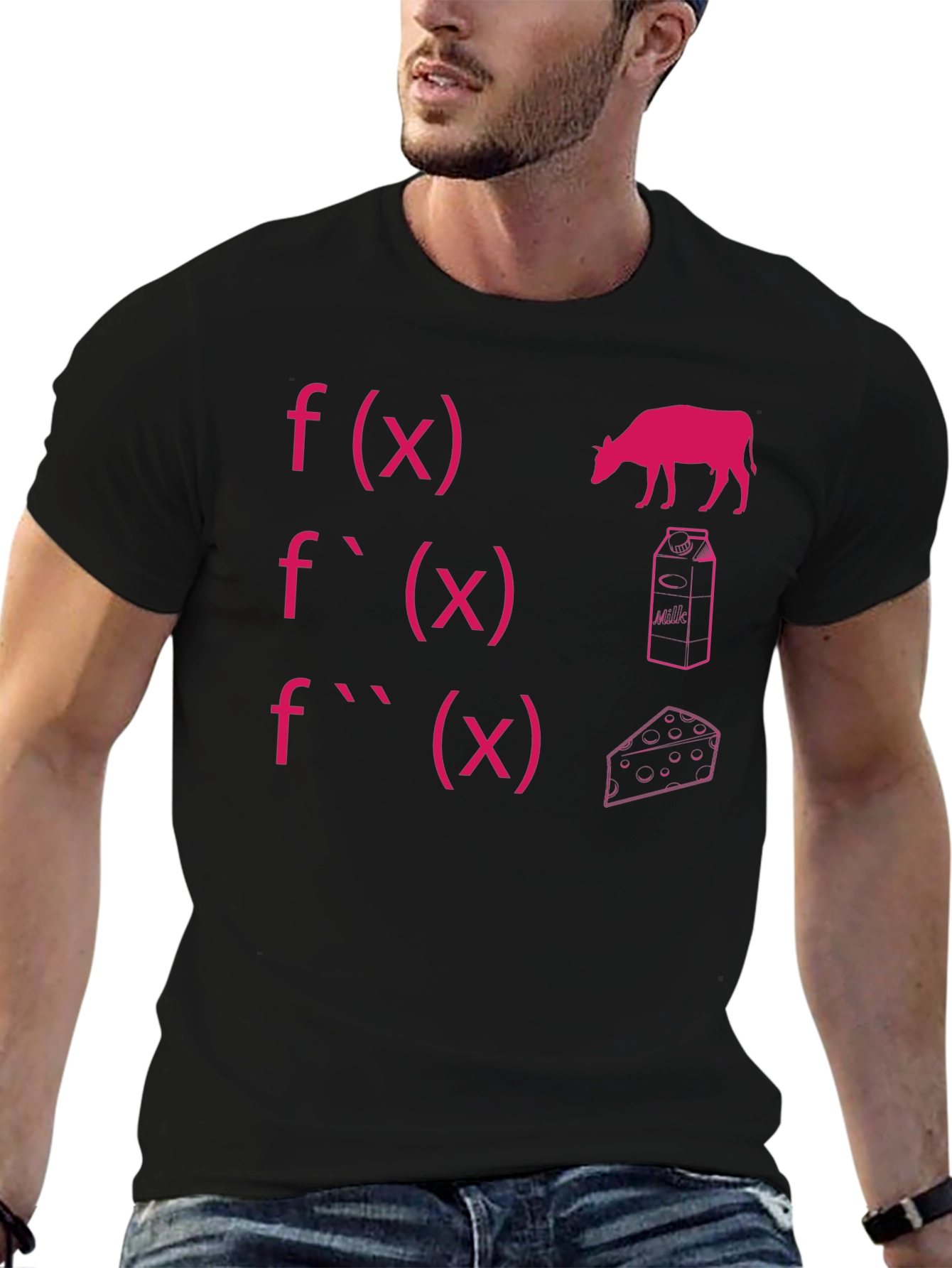Calculus Cow T-Shirt - Funny Math Pun Tee