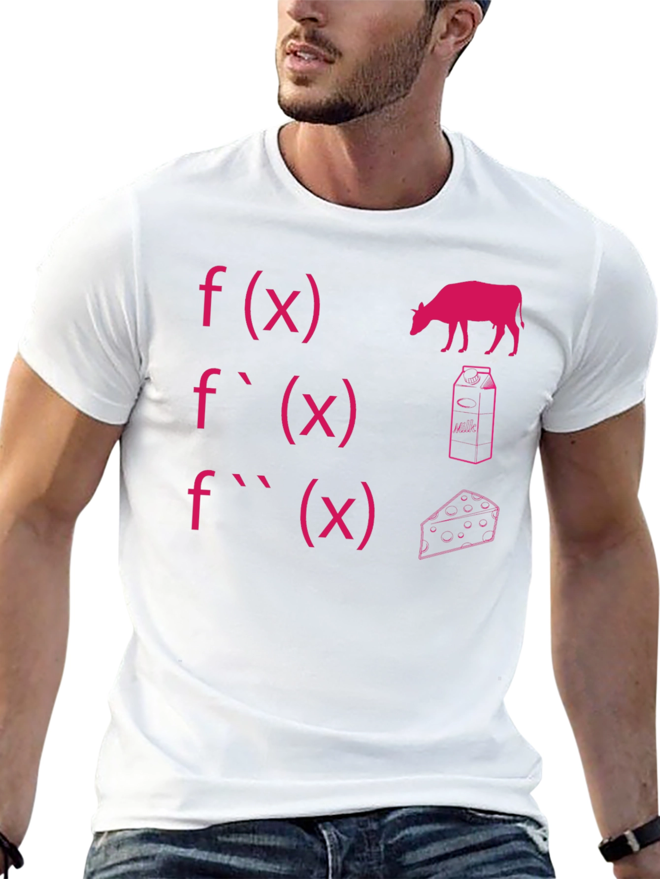 Calculus Cow T-Shirt - Funny Math Pun Tee
