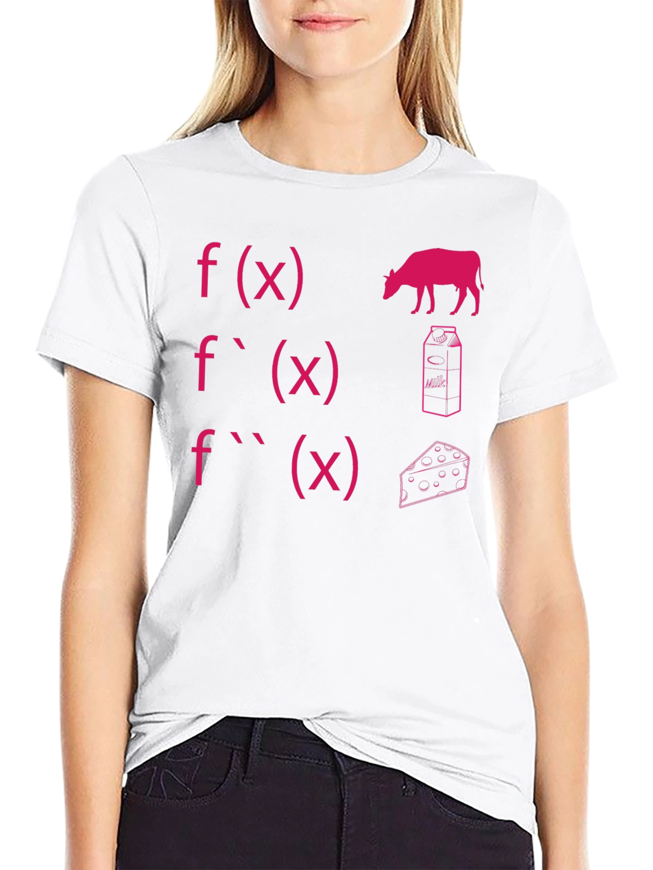 Calculus Cow T-Shirt - Funny Math Pun Tee