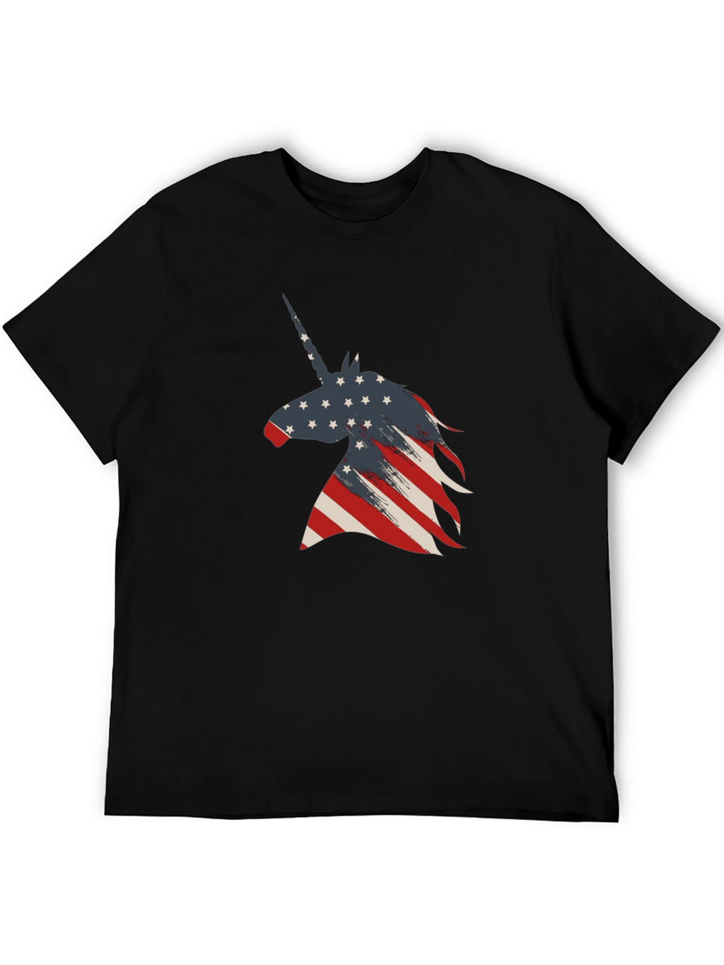 Patriotic Unicorn Graphic Tee