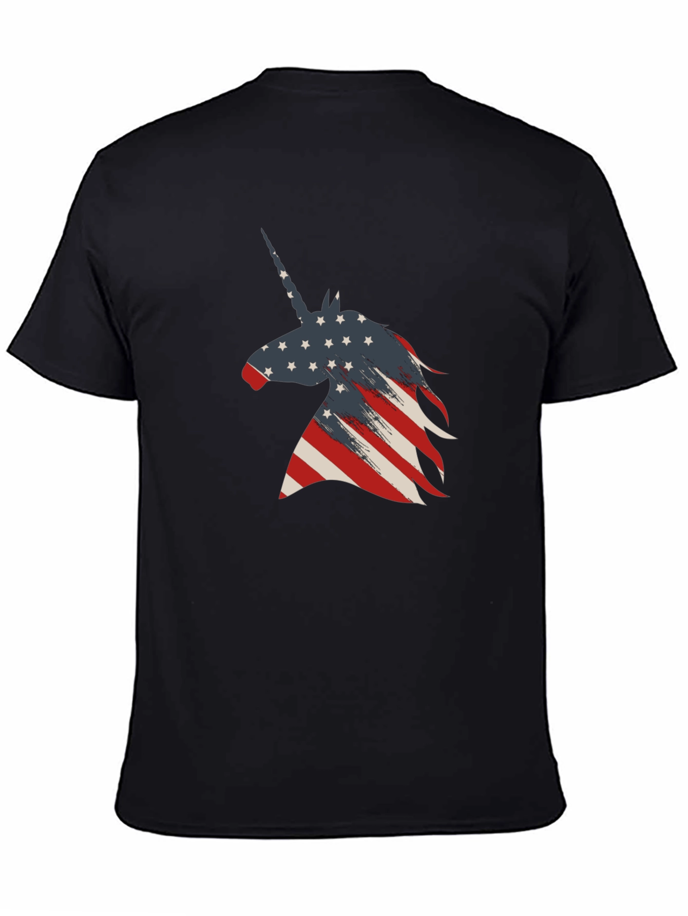 Patriotic Unicorn Graphic Tee