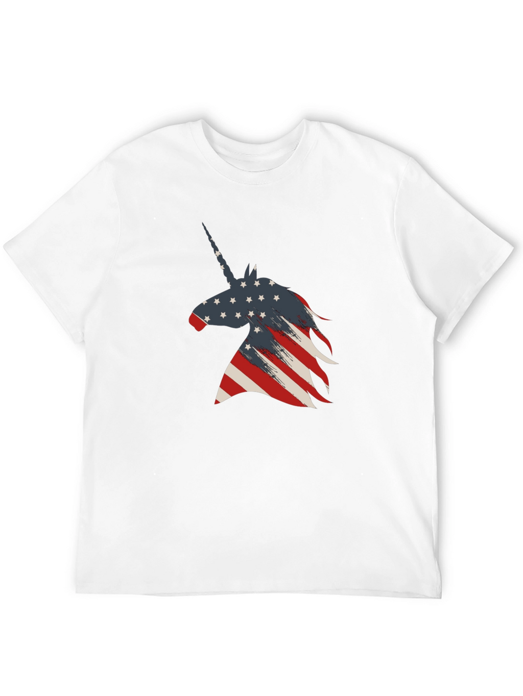 Patriotic Unicorn Graphic Tee