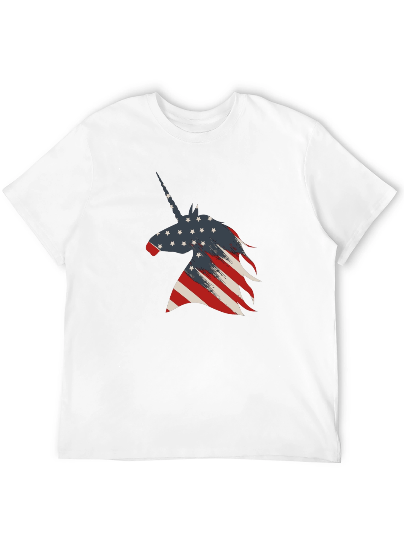 Patriotic Unicorn Graphic Tee