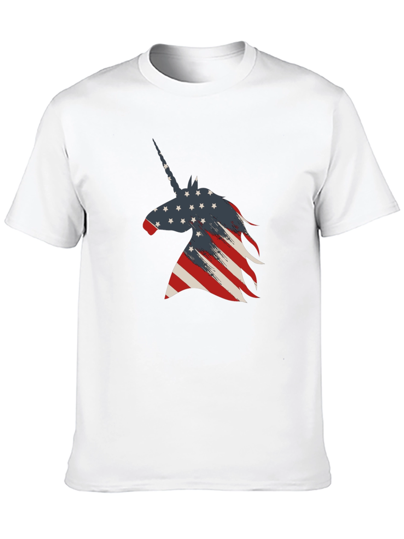 Patriotic Unicorn Graphic Tee